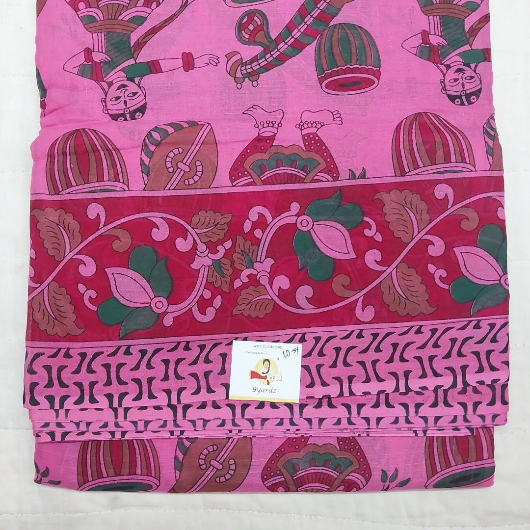 Erode cotton 10.5 yards madisar kalamkari print