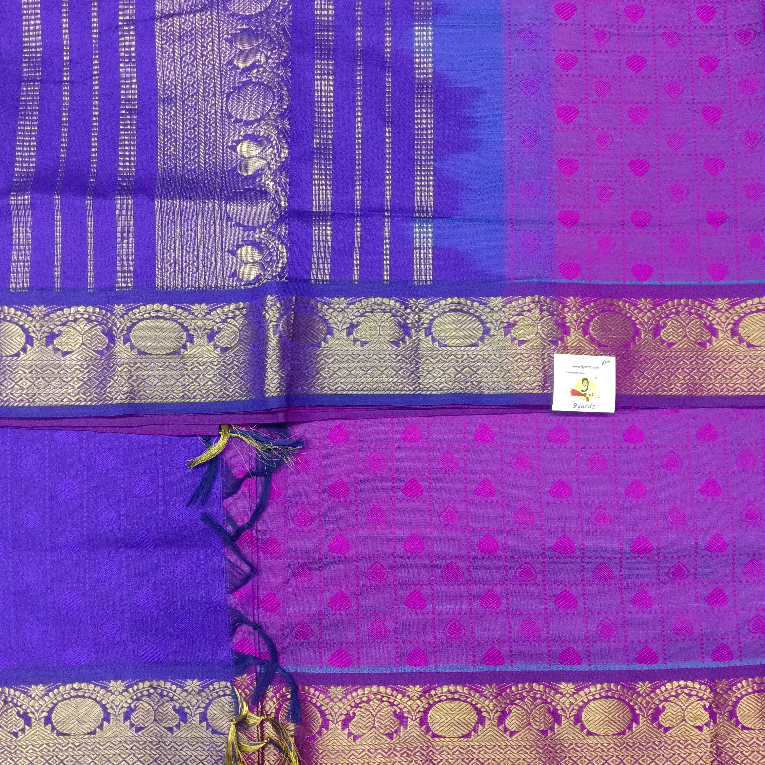 Semi Silk cotton Madisar embossed
