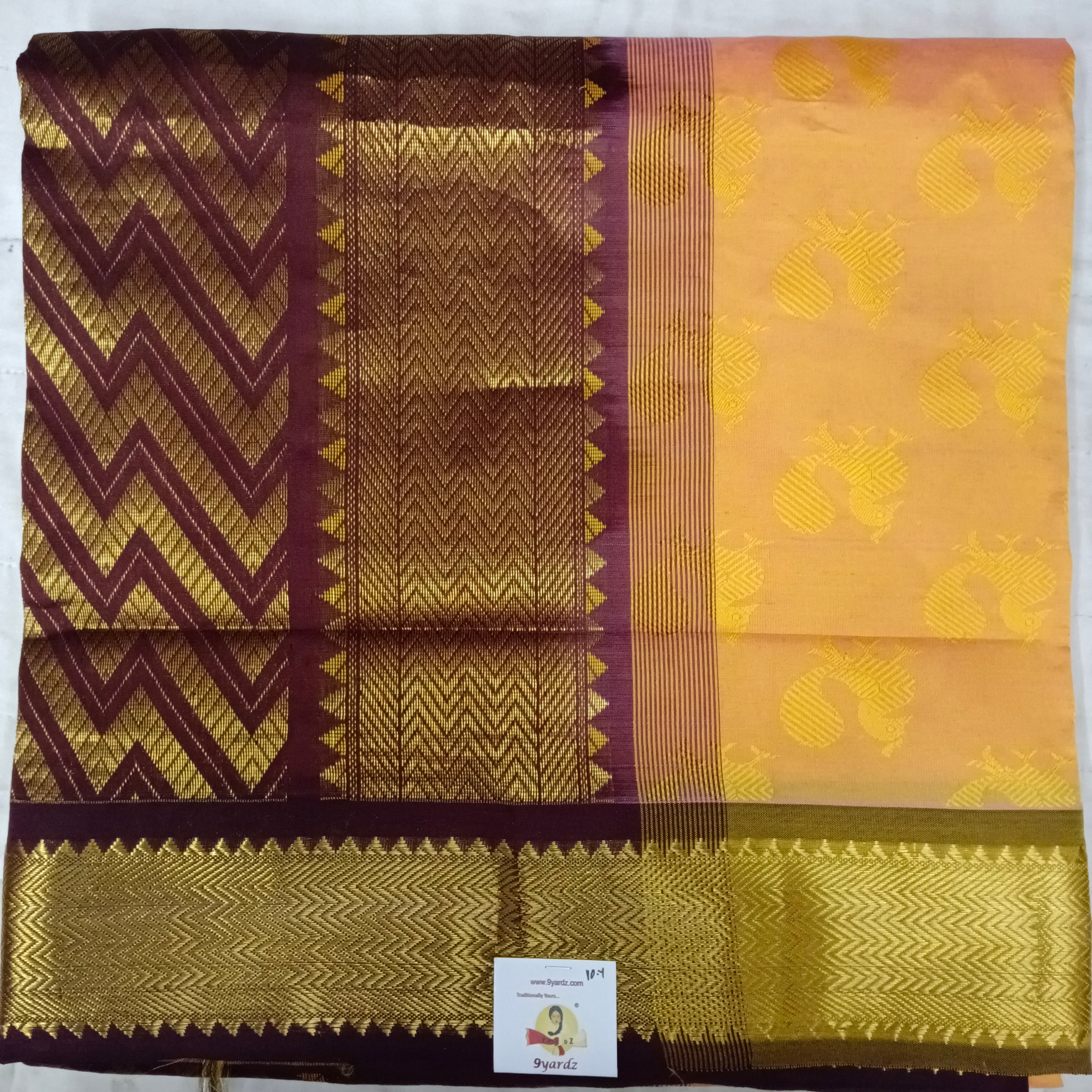 Semi Silk cotton Madisar embossed