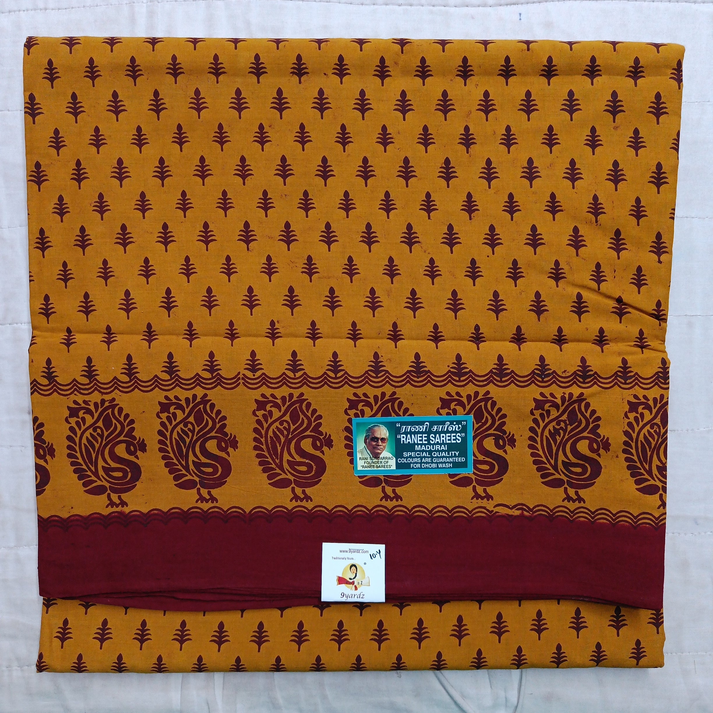 Ranee voyal saree 10yardz(9.1mtrs)
