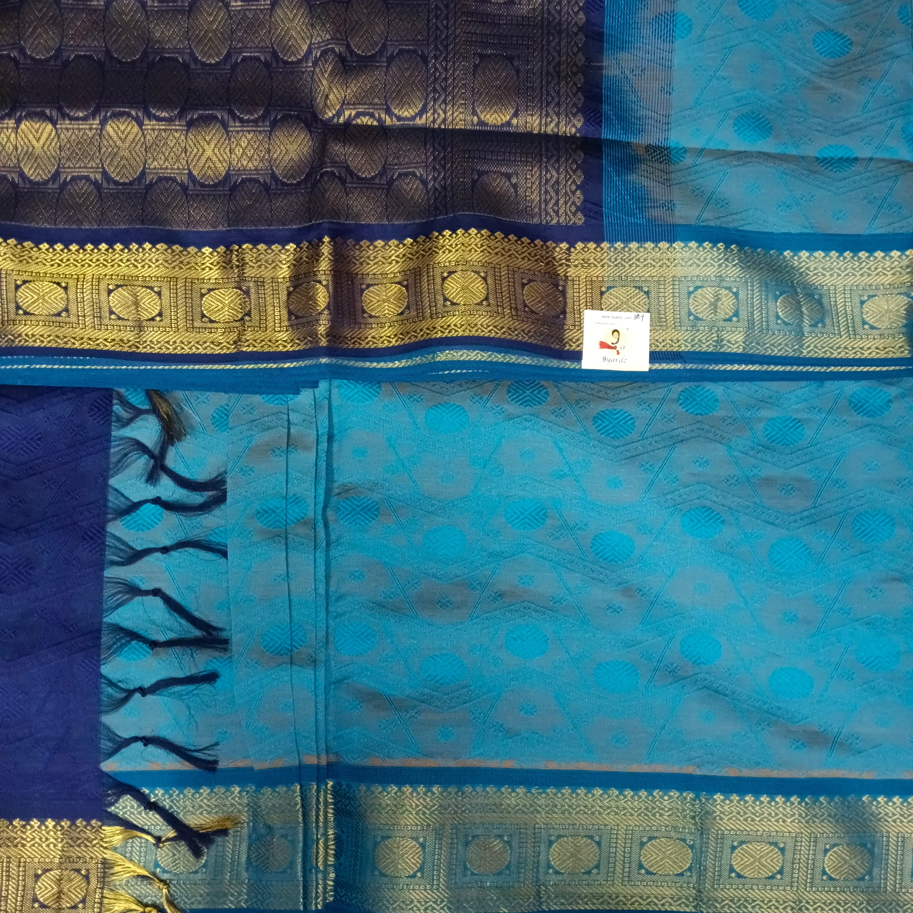 Semi Silk cotton Madisar embossed