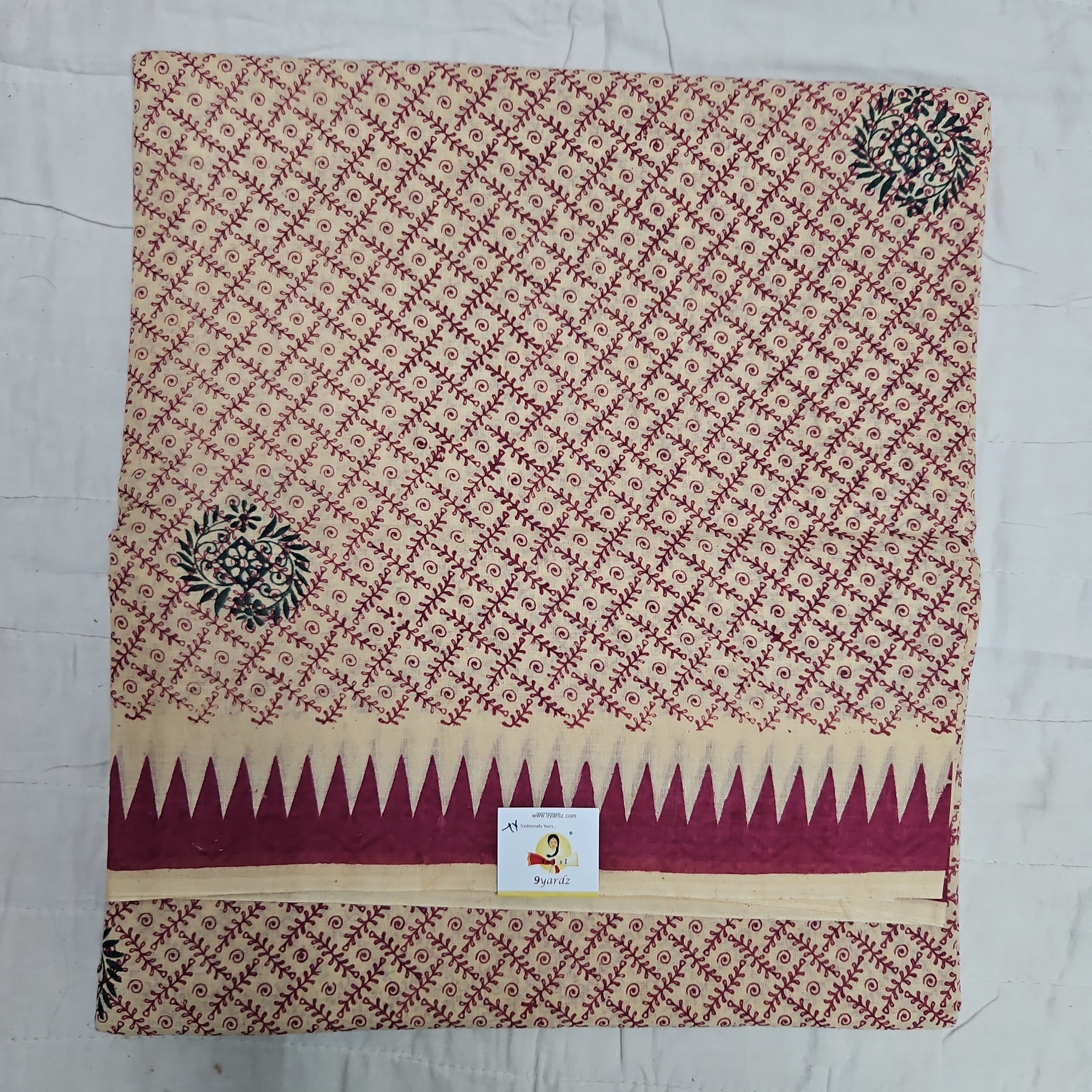 Sungudi cotton 7yardz