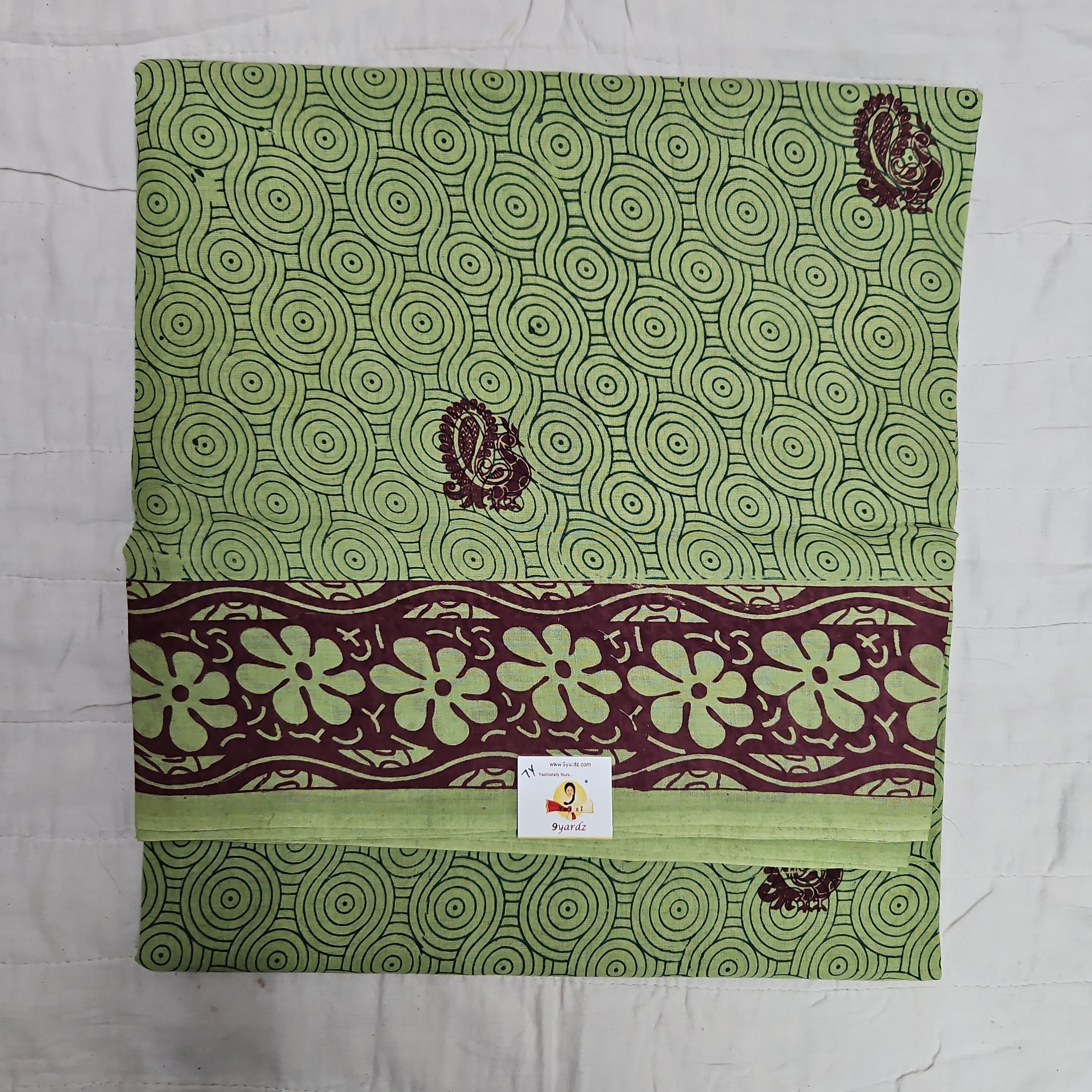 Sungudi cotton 7yardz