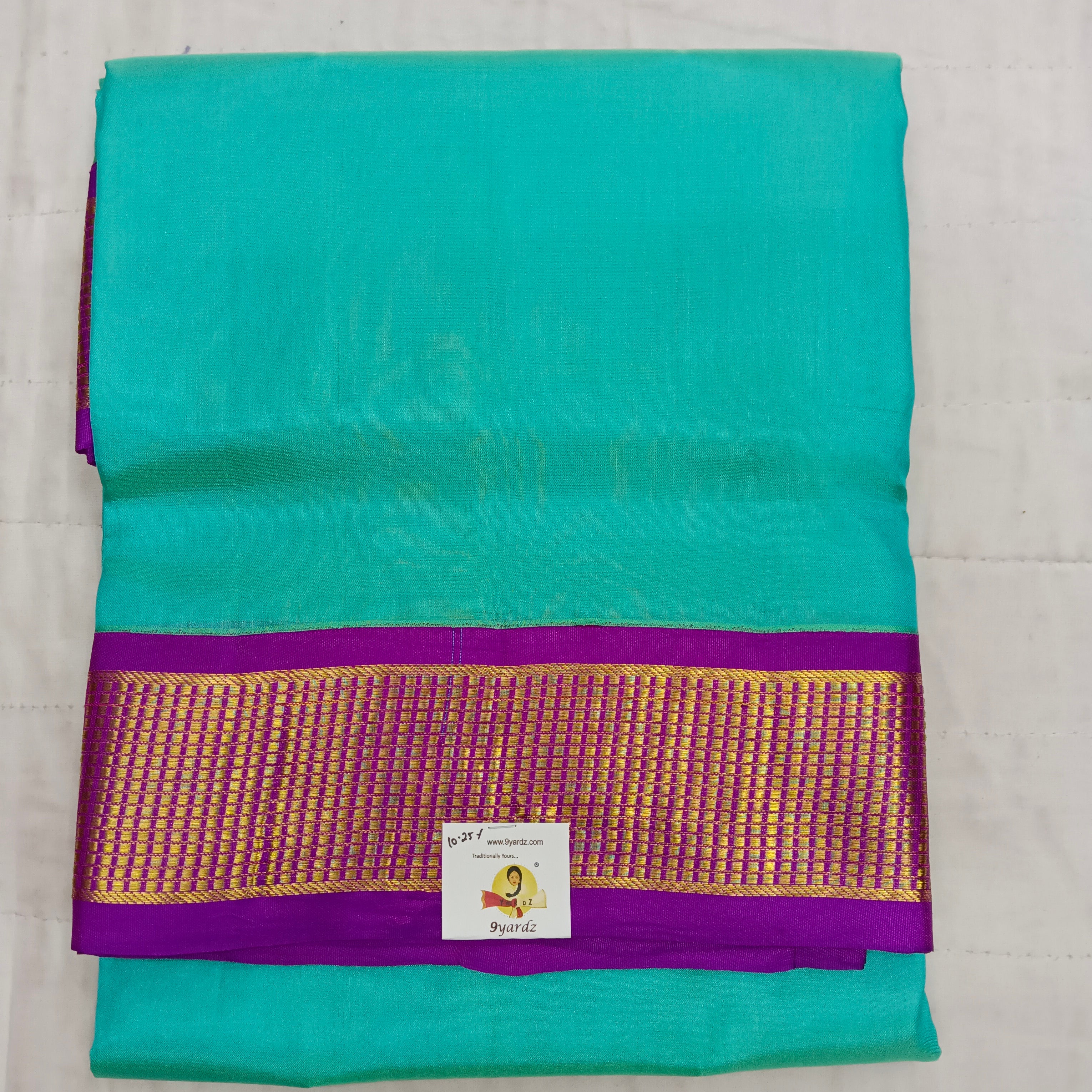 Pure silk 10.25 yardz