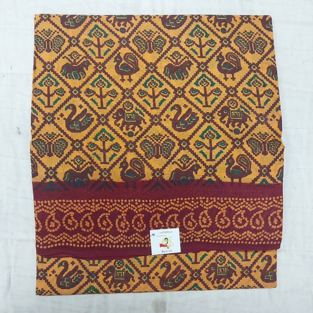 Sungudi cotton 7yardz
