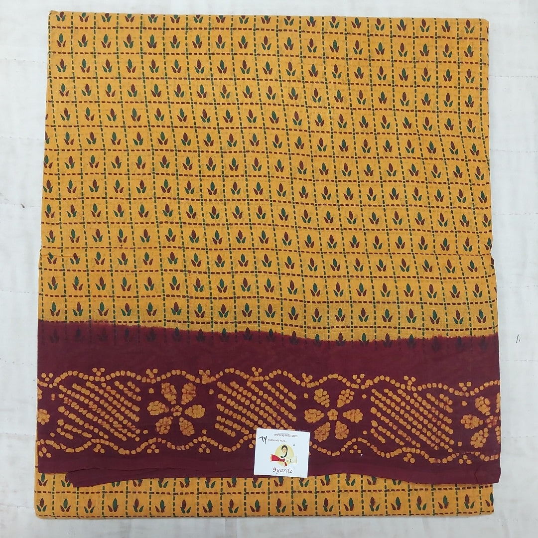 Sungudi cotton 7yardz