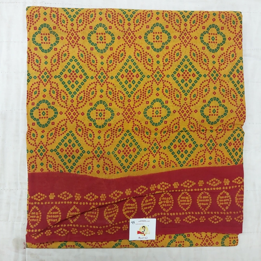 Sungudi cotton 7yardz