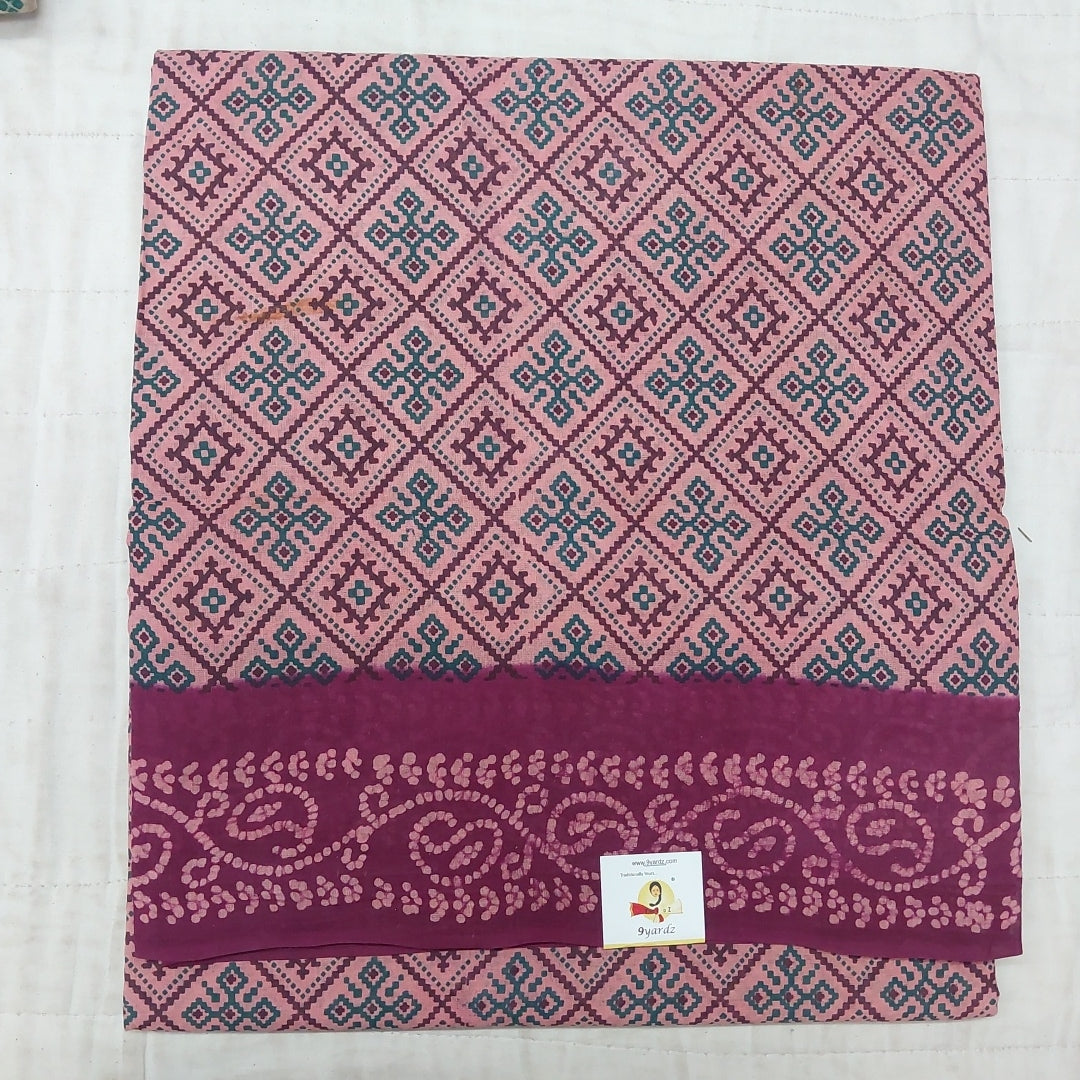 Sungudi cotton 7yardz