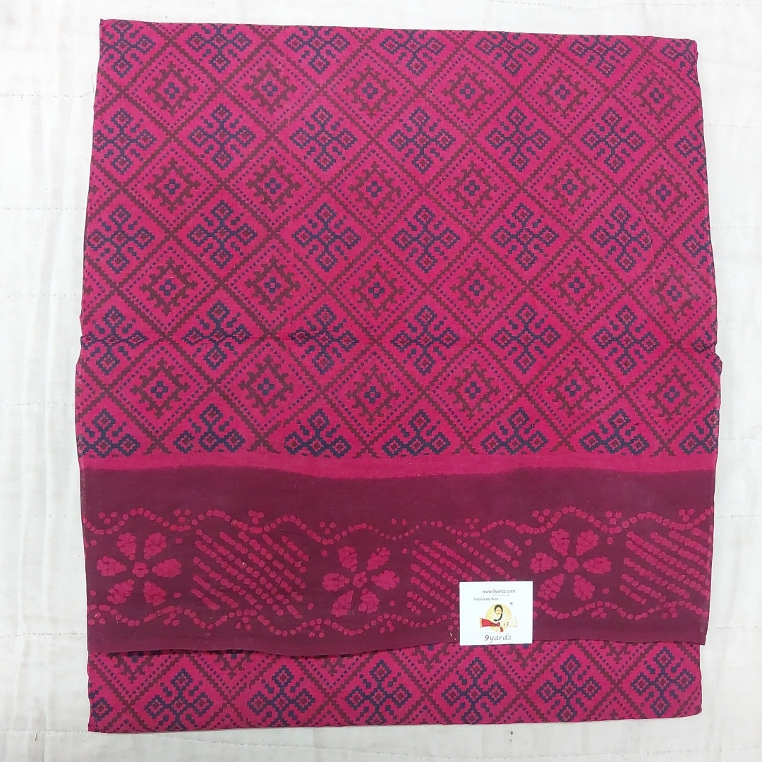 Sungudi cotton 7yardz