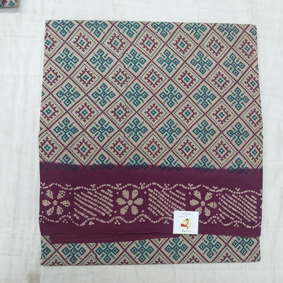 Sungudi cotton 7yardz