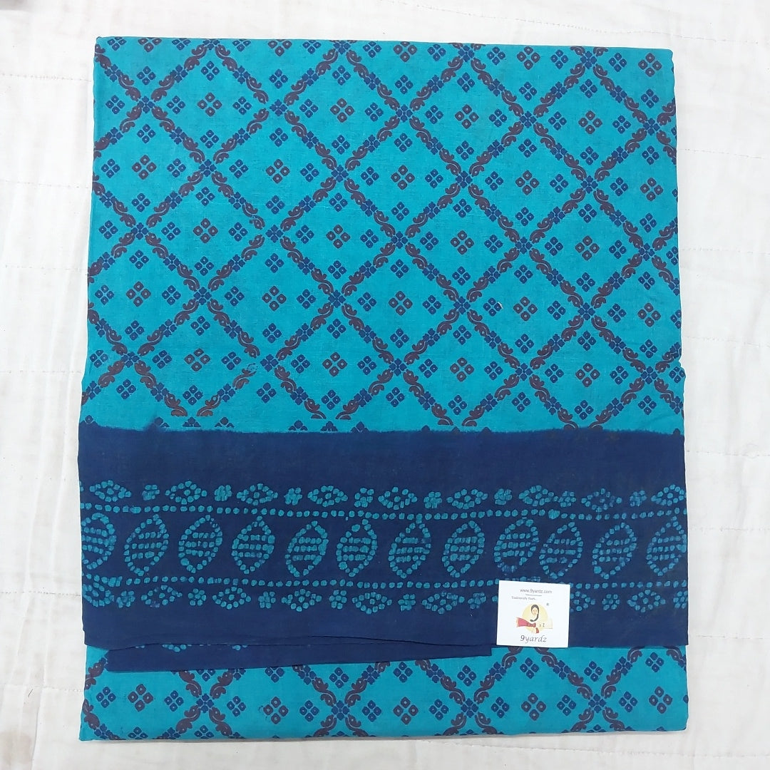 Sungudi cotton 7yardz