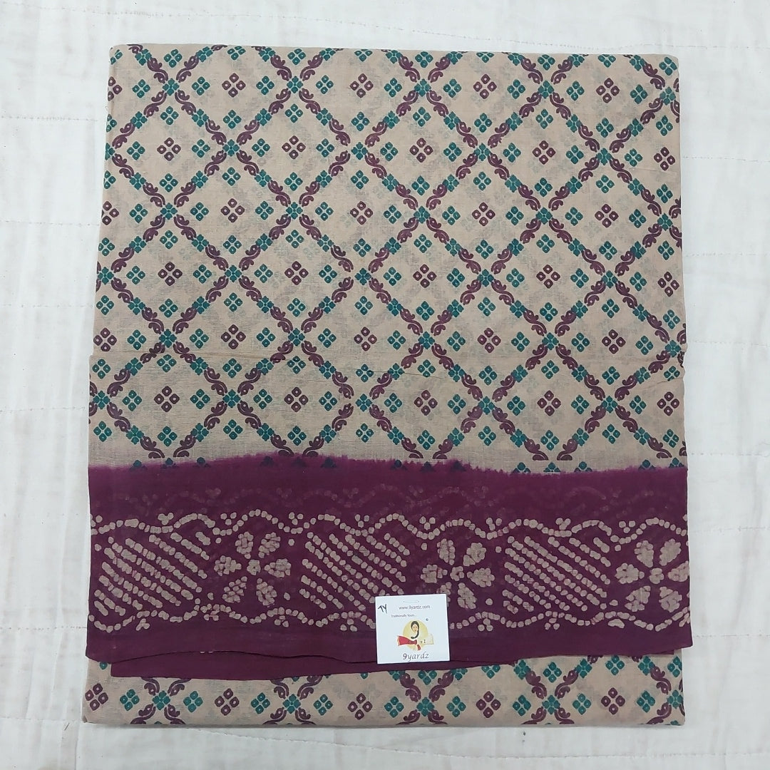 Sungudi cotton 7yardz