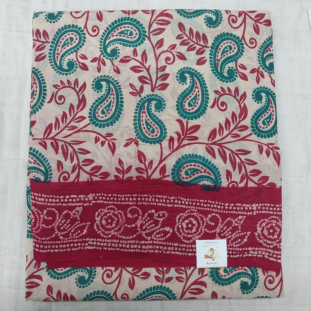 Sungudi cotton 7yardz