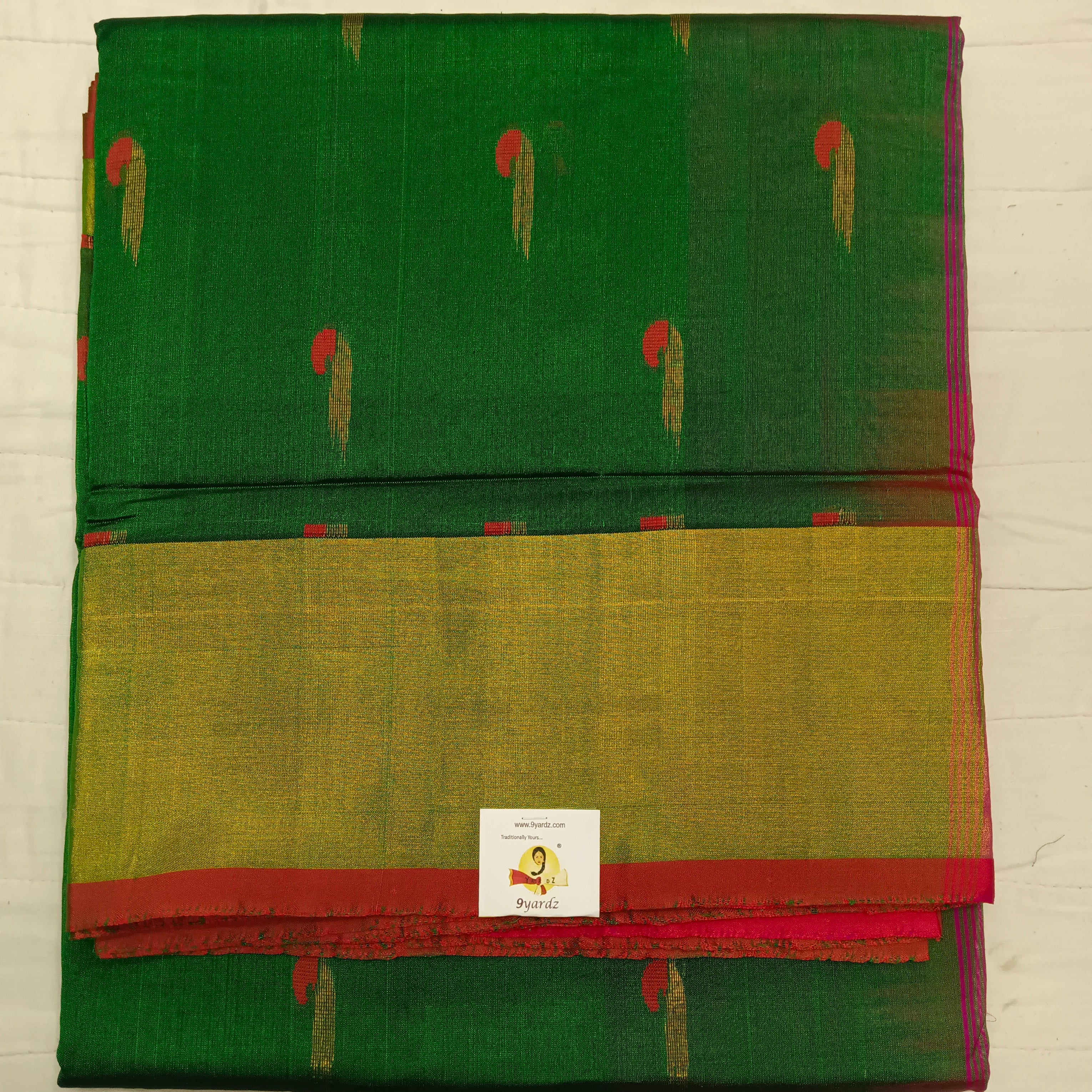 Pure silk cotton 6 yards