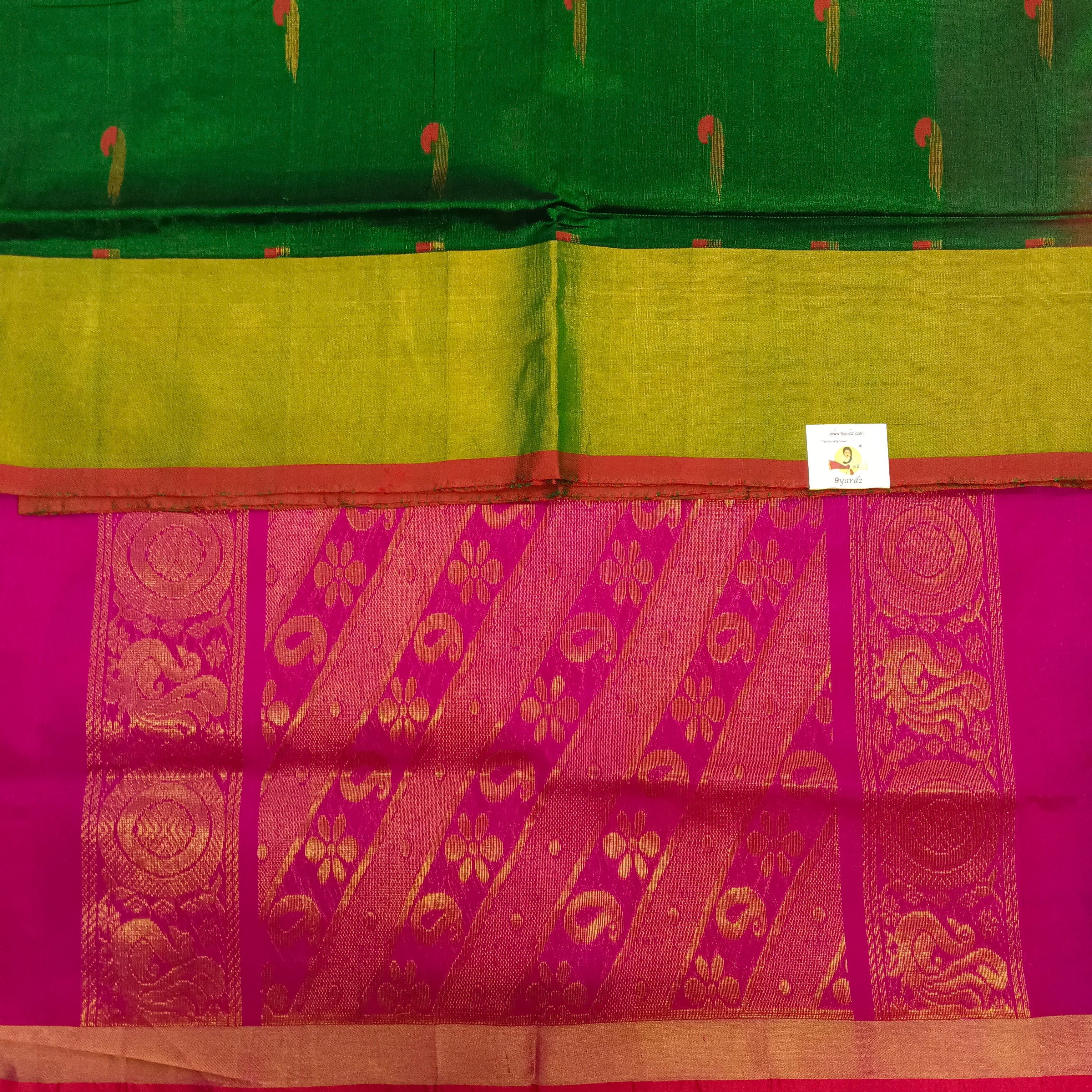Pure silk cotton 6 yards