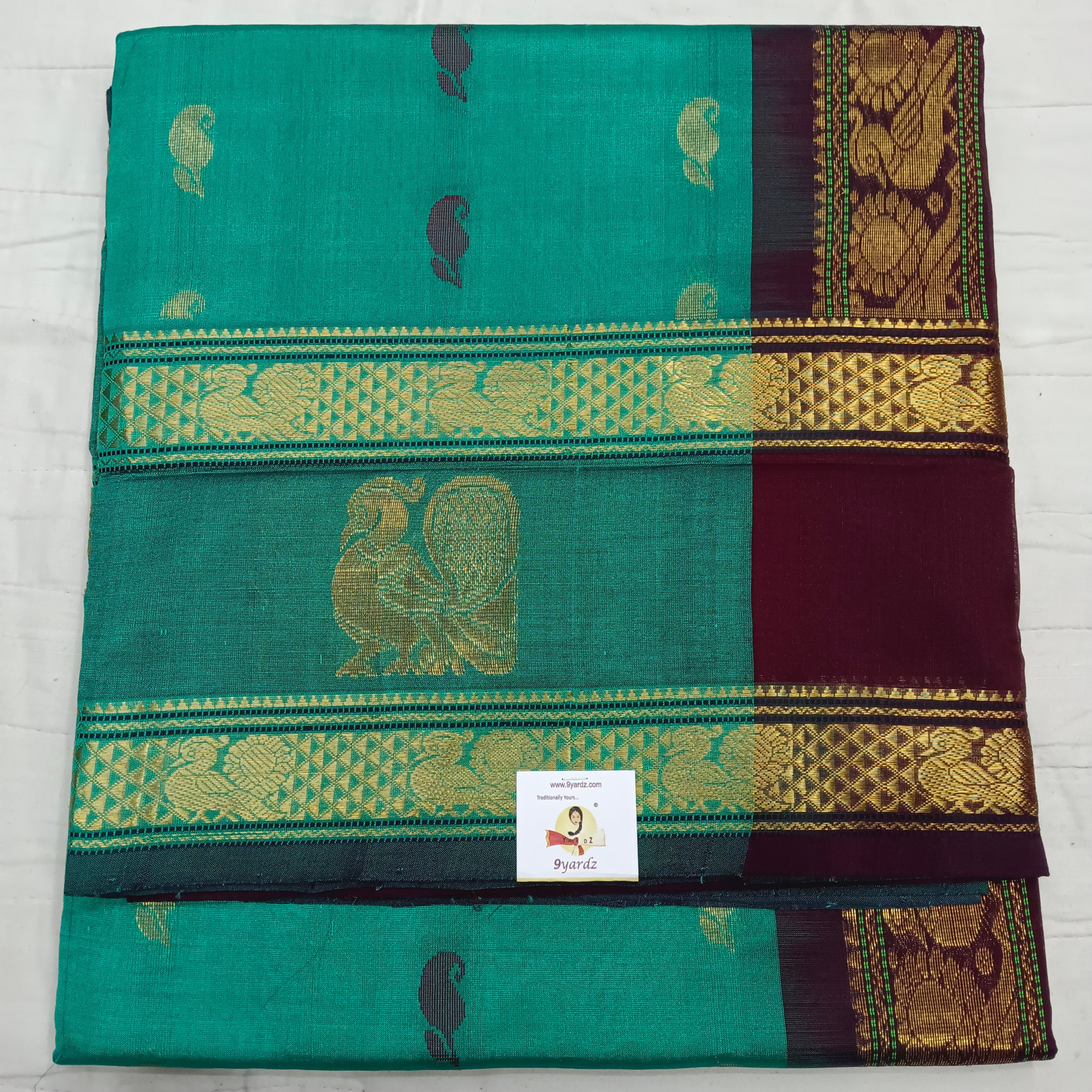Pure silk cotton 6 yards