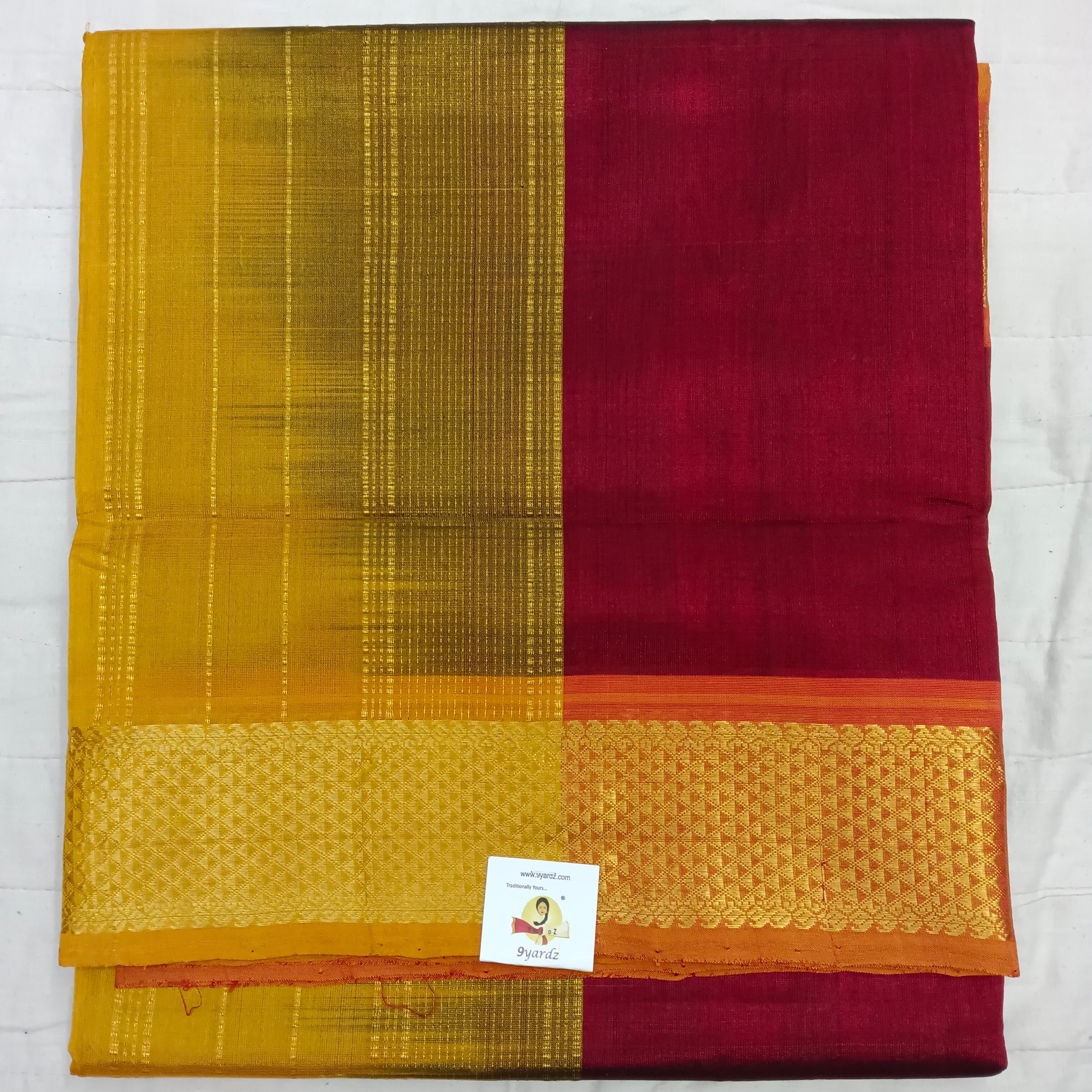 Pure silk cotton 6 yards