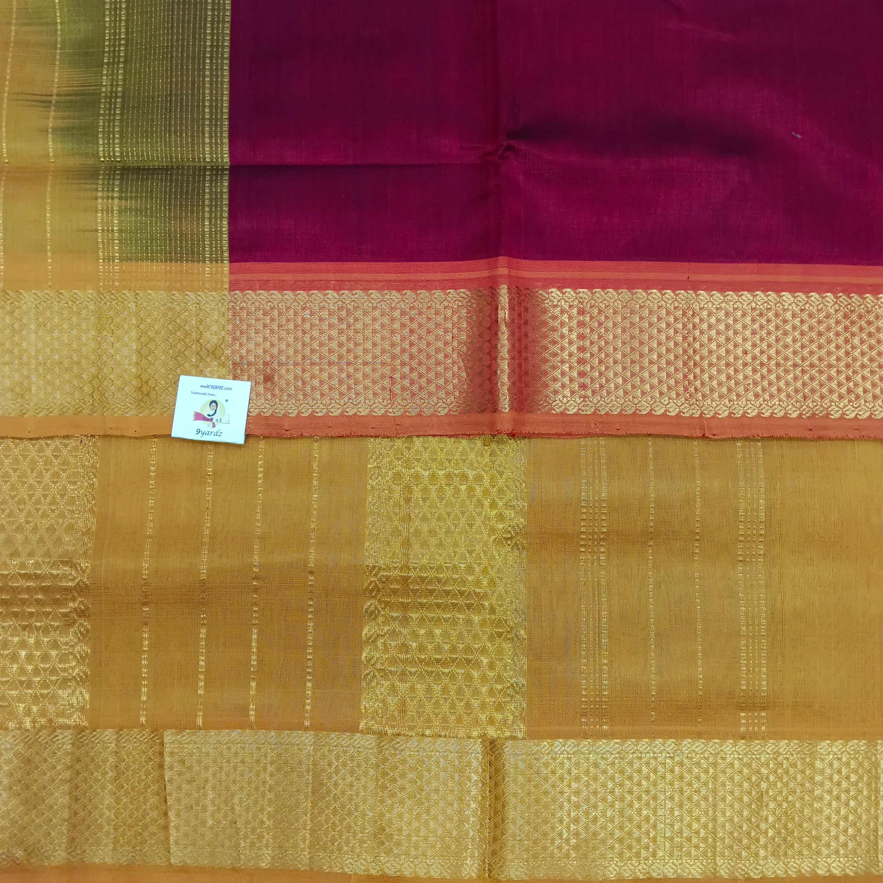 Pure silk cotton 6 yards