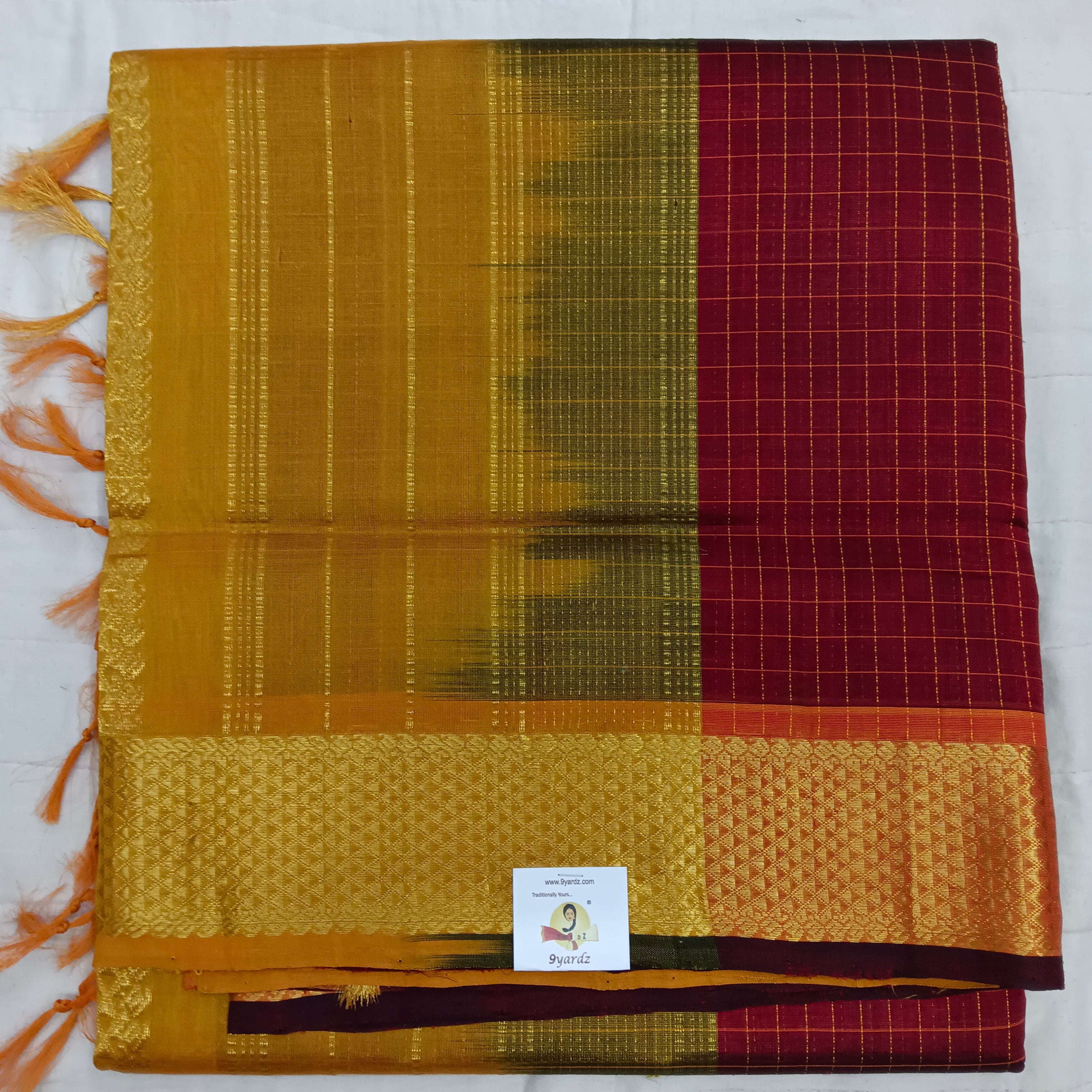 Pure silk cotton 6 yards
