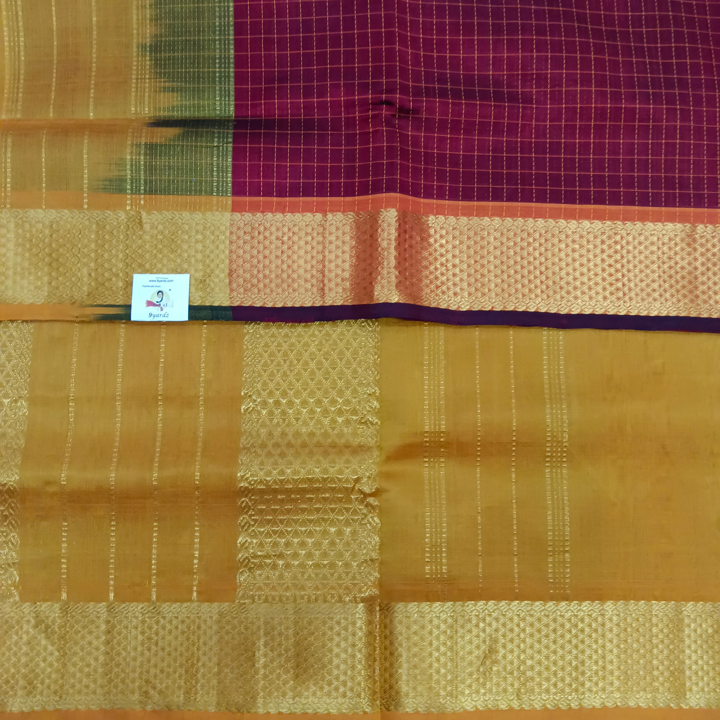 Pure silk cotton 6 yards