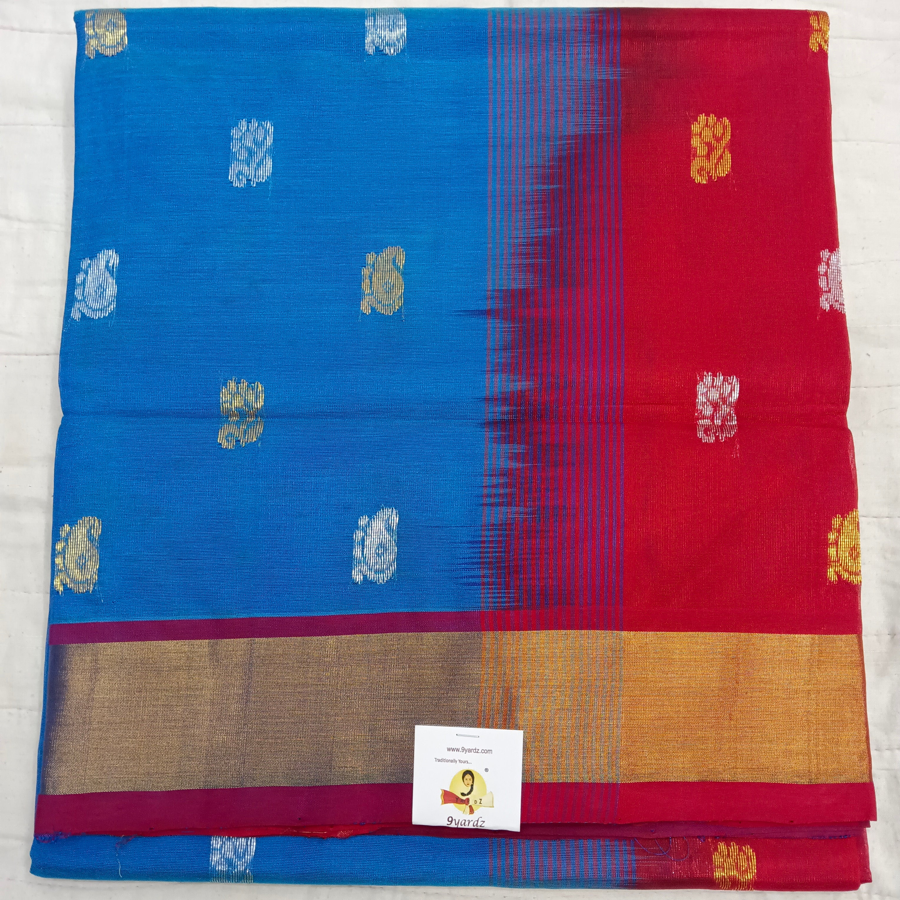 Pure silk cotton 6 yards