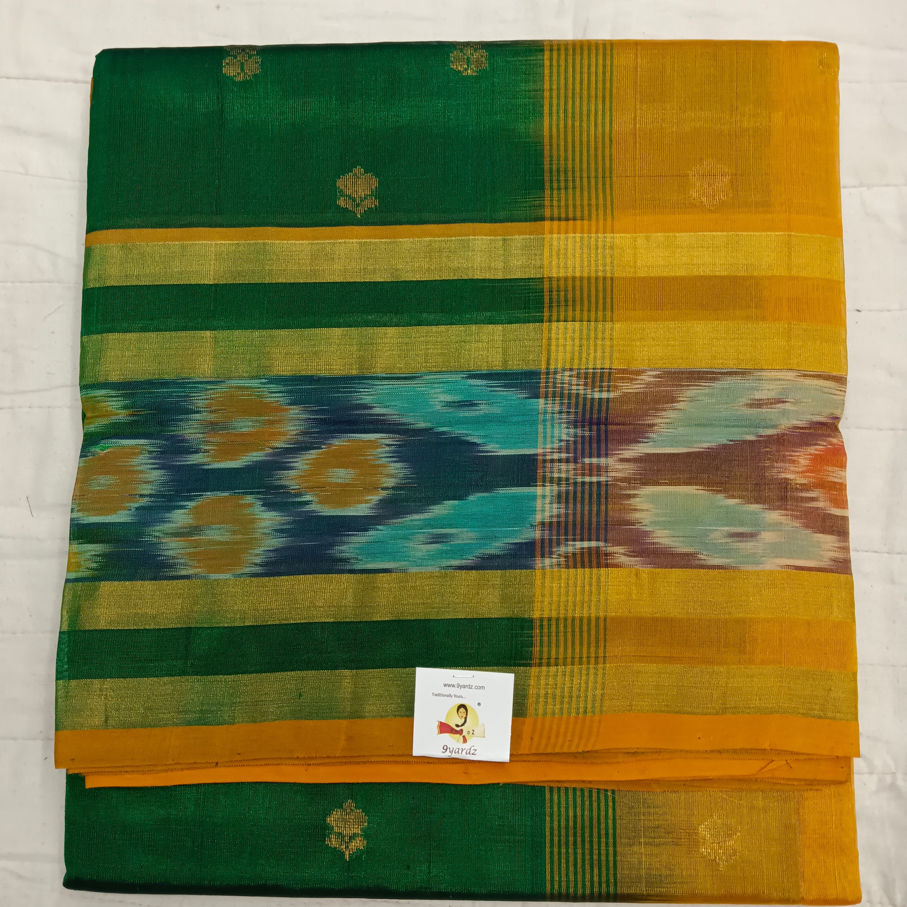 Pure silk cotton 6 yards