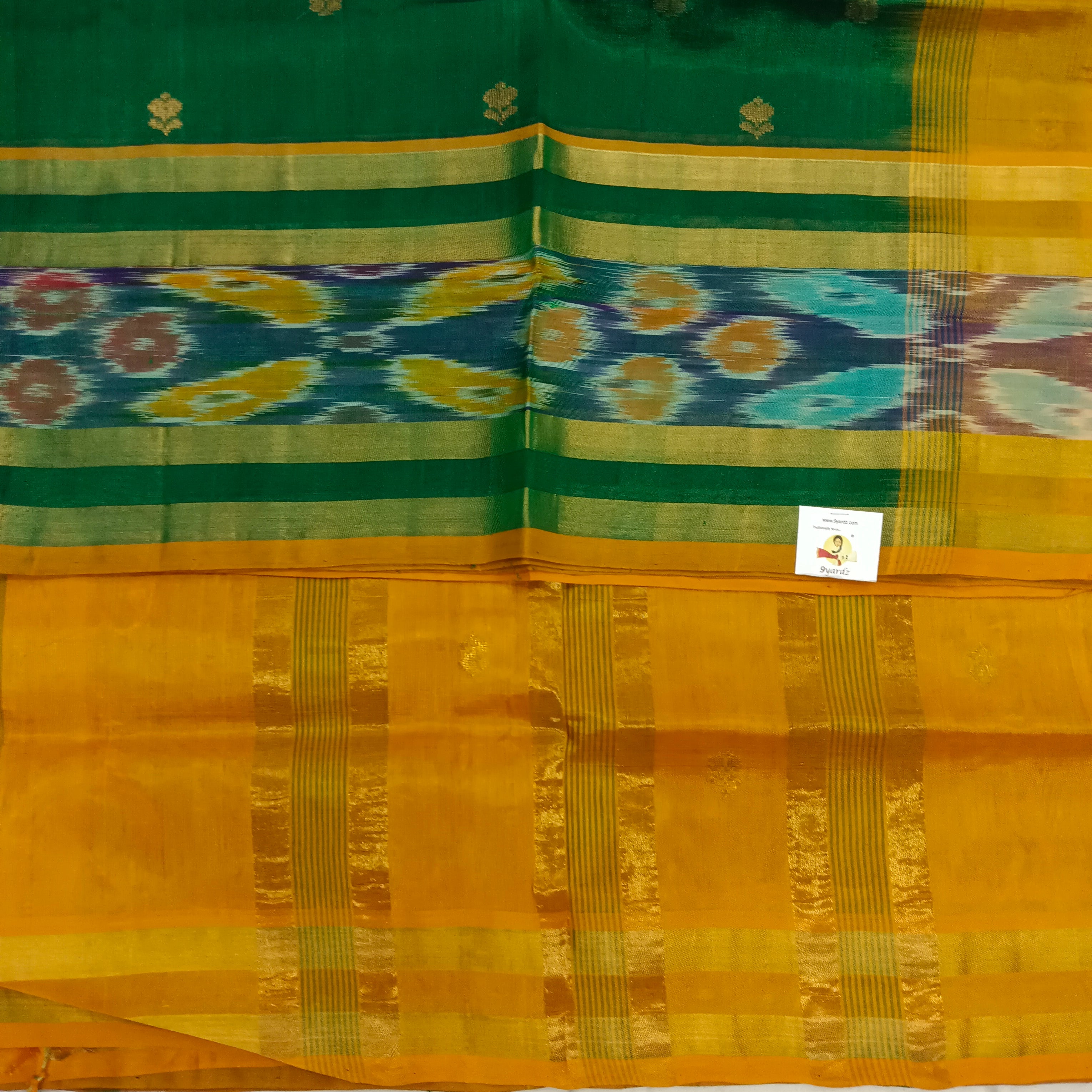 Pure silk cotton 6 yards
