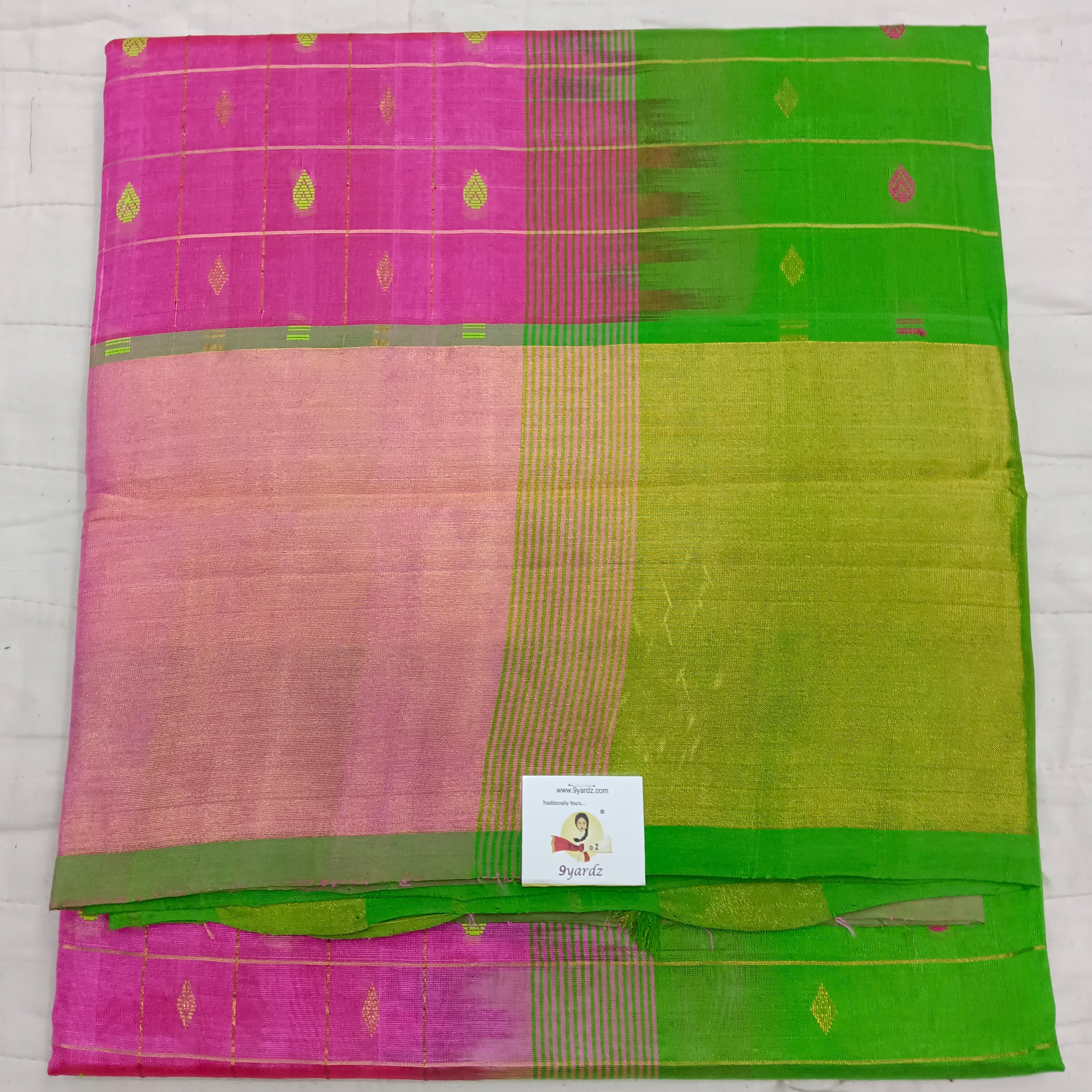 Pure silk cotton 6 yards