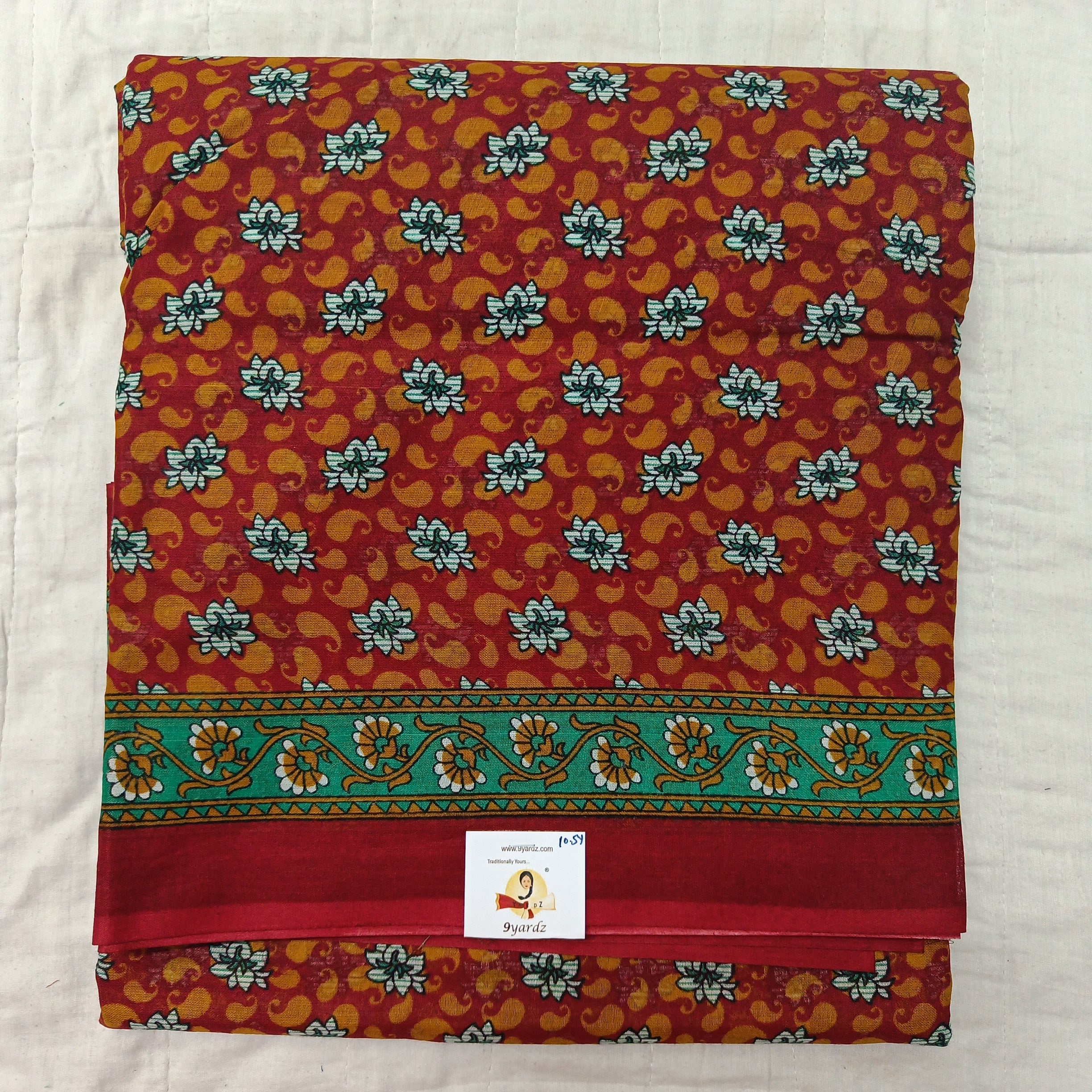 Erode cotton 10.5 yards madisar