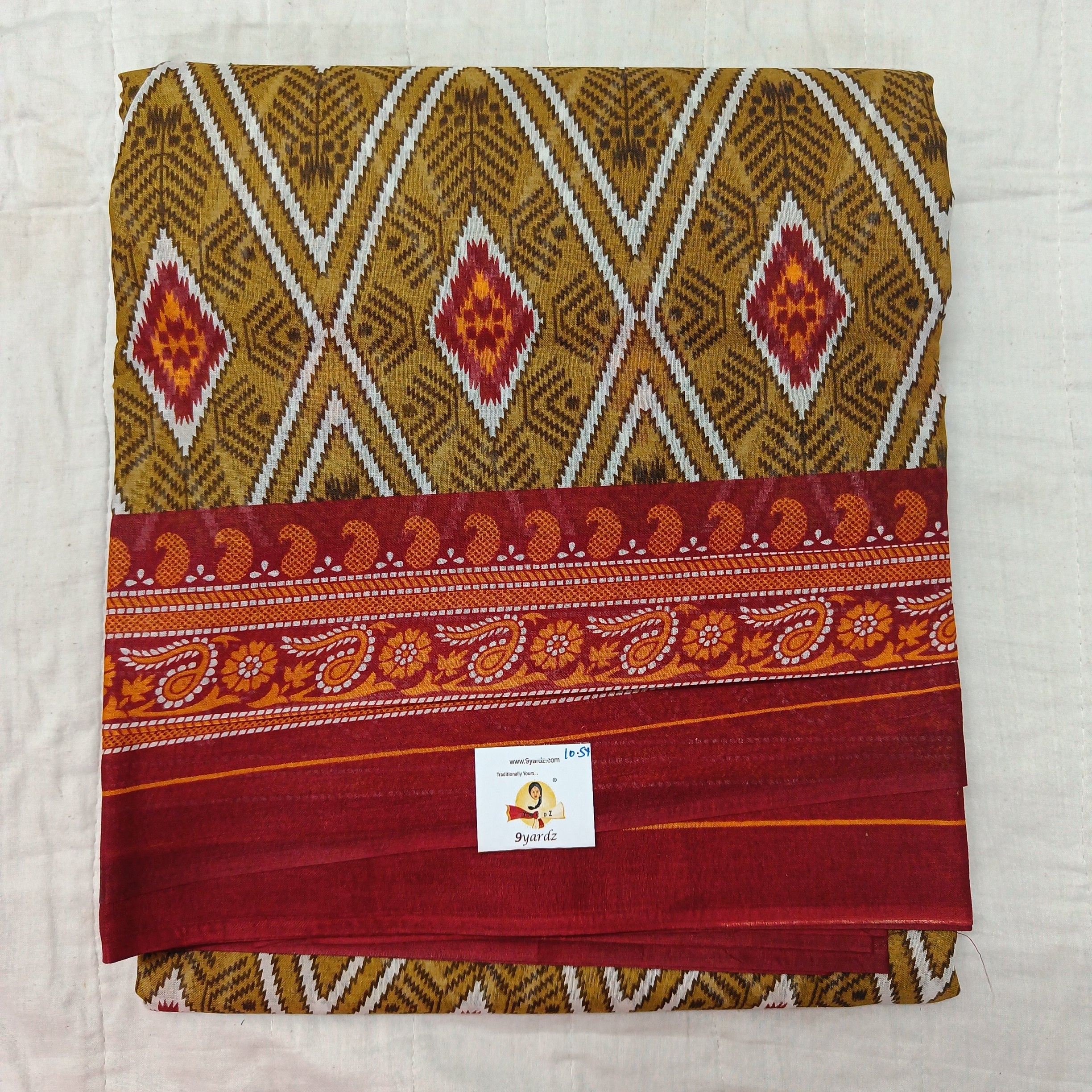 Erode cotton 10.5 yards madisar