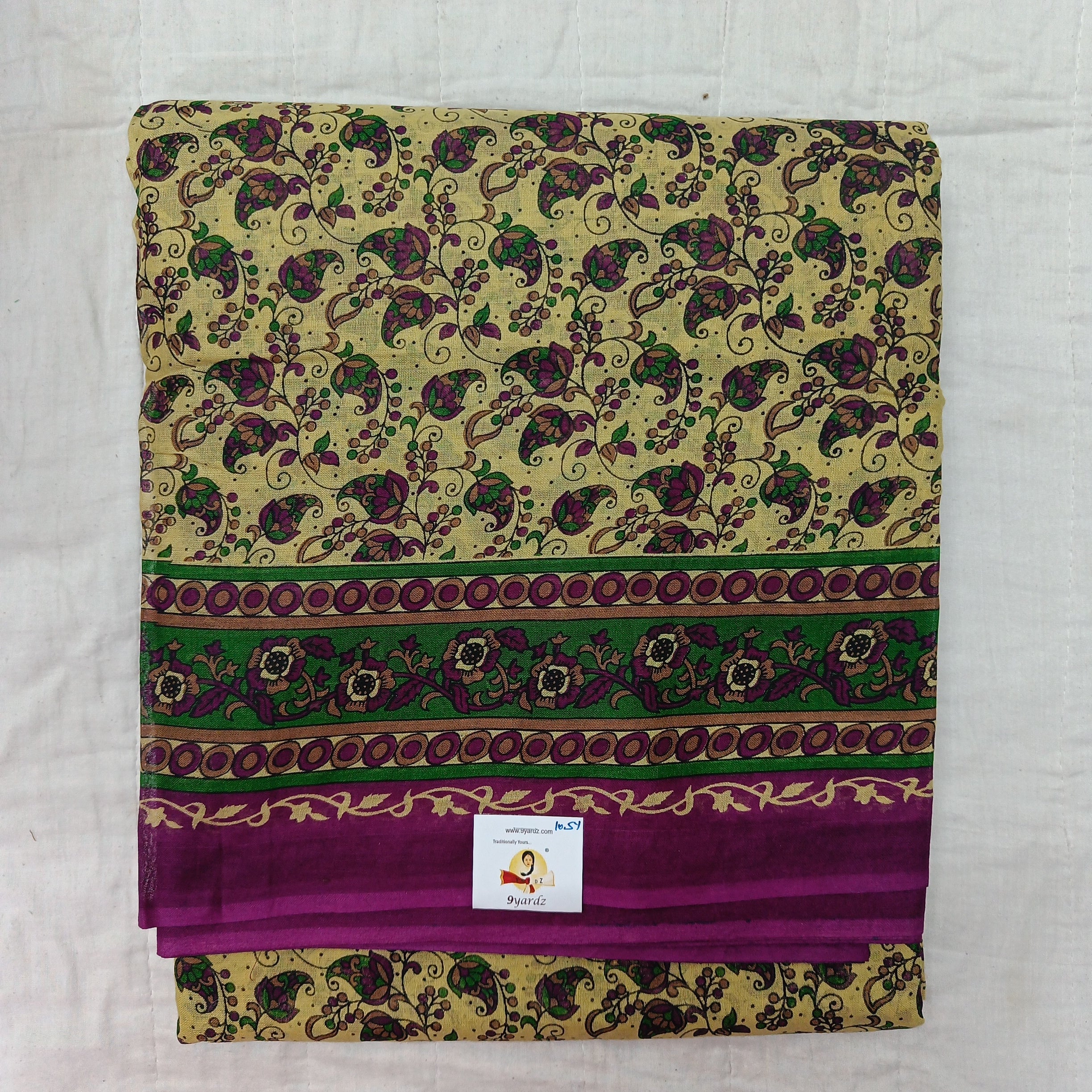 Erode cotton 10.5 yards madisar