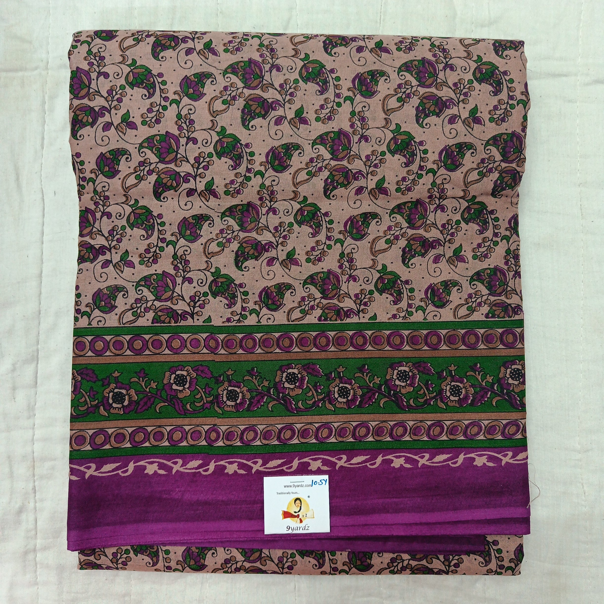 Erode cotton 10.5 yards madisar