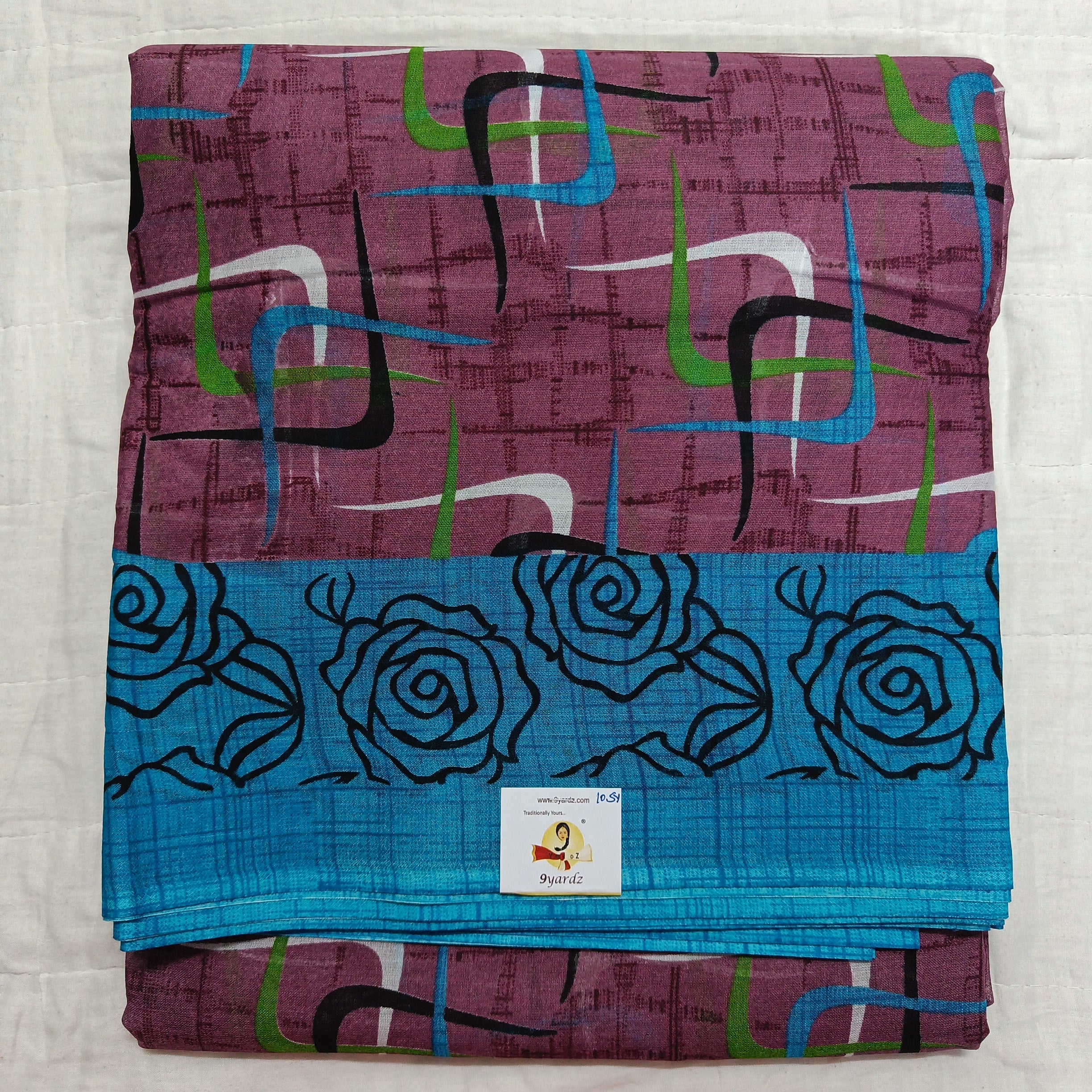 Erode cotton 10.5 yards madisar