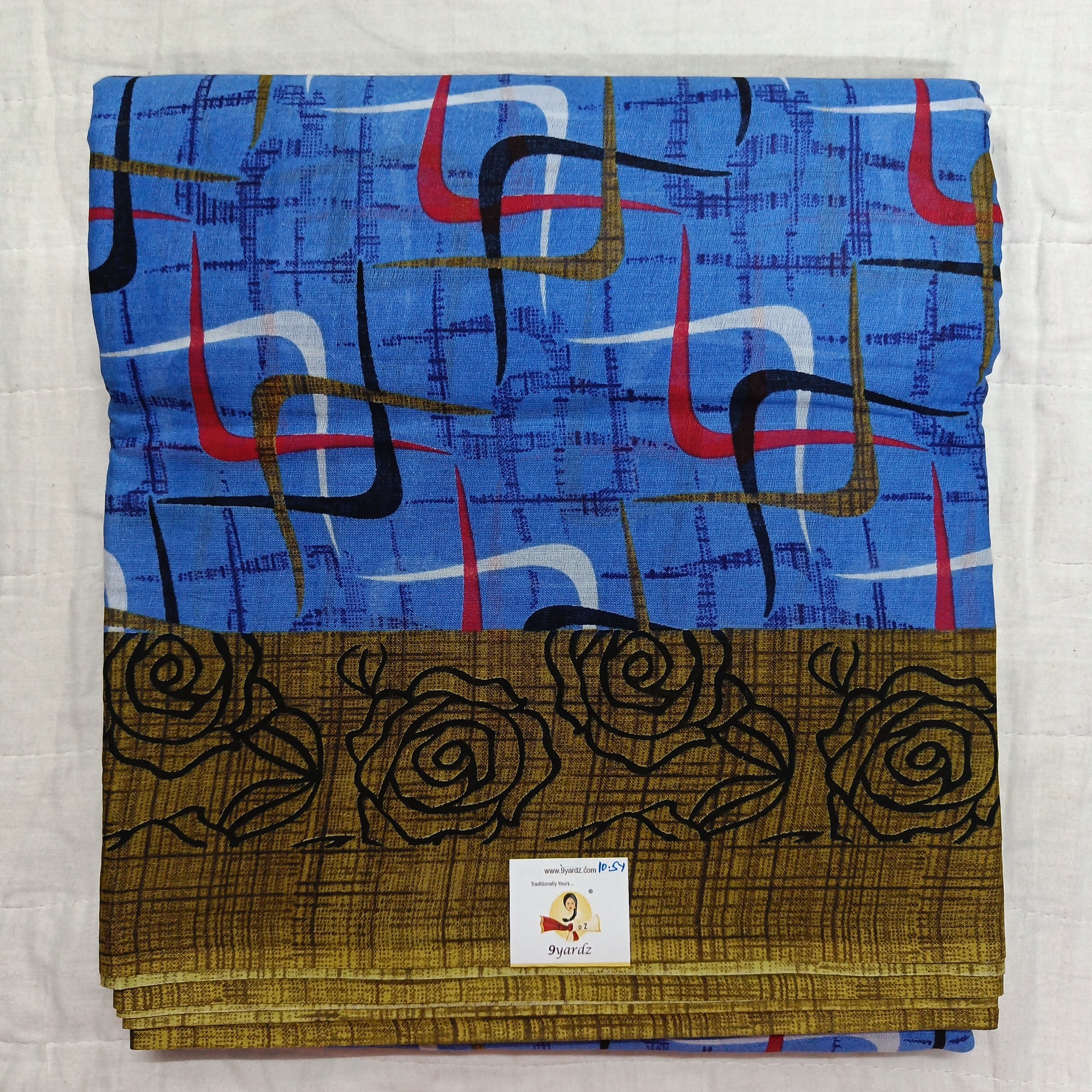 Erode cotton 10.5 yards madisar