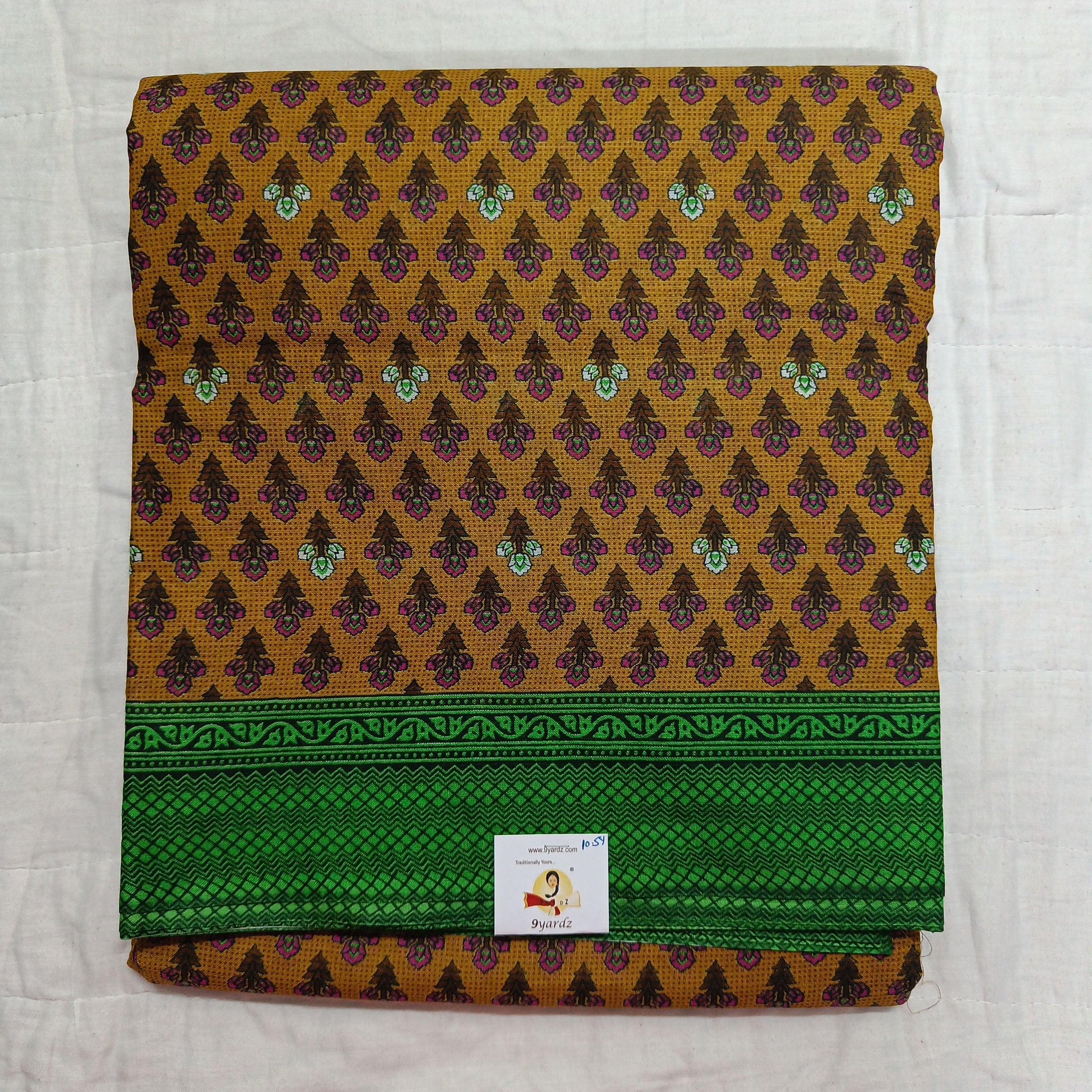 Erode cotton 10.5 yards madisar
