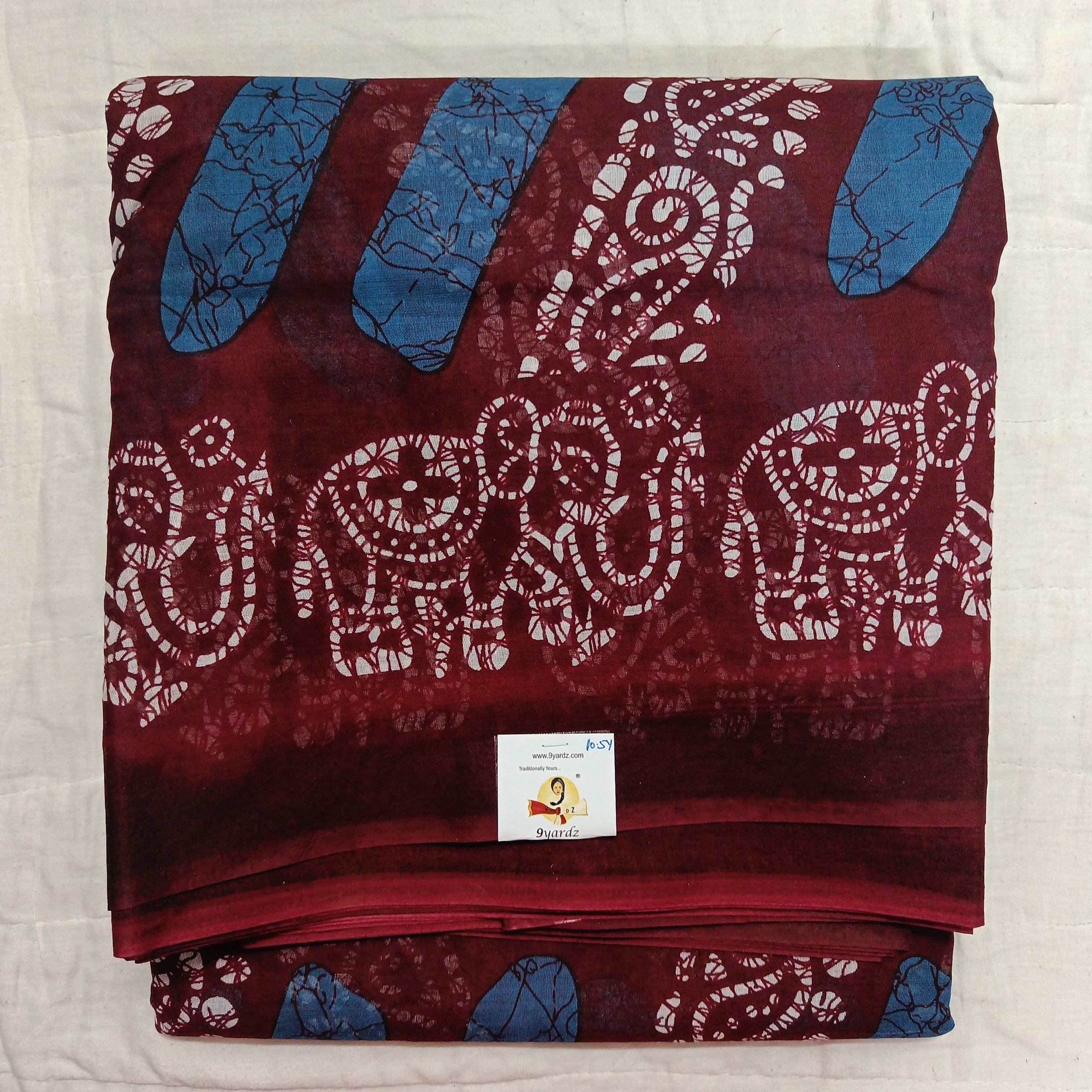 Erode cotton 10.5 yards madisar