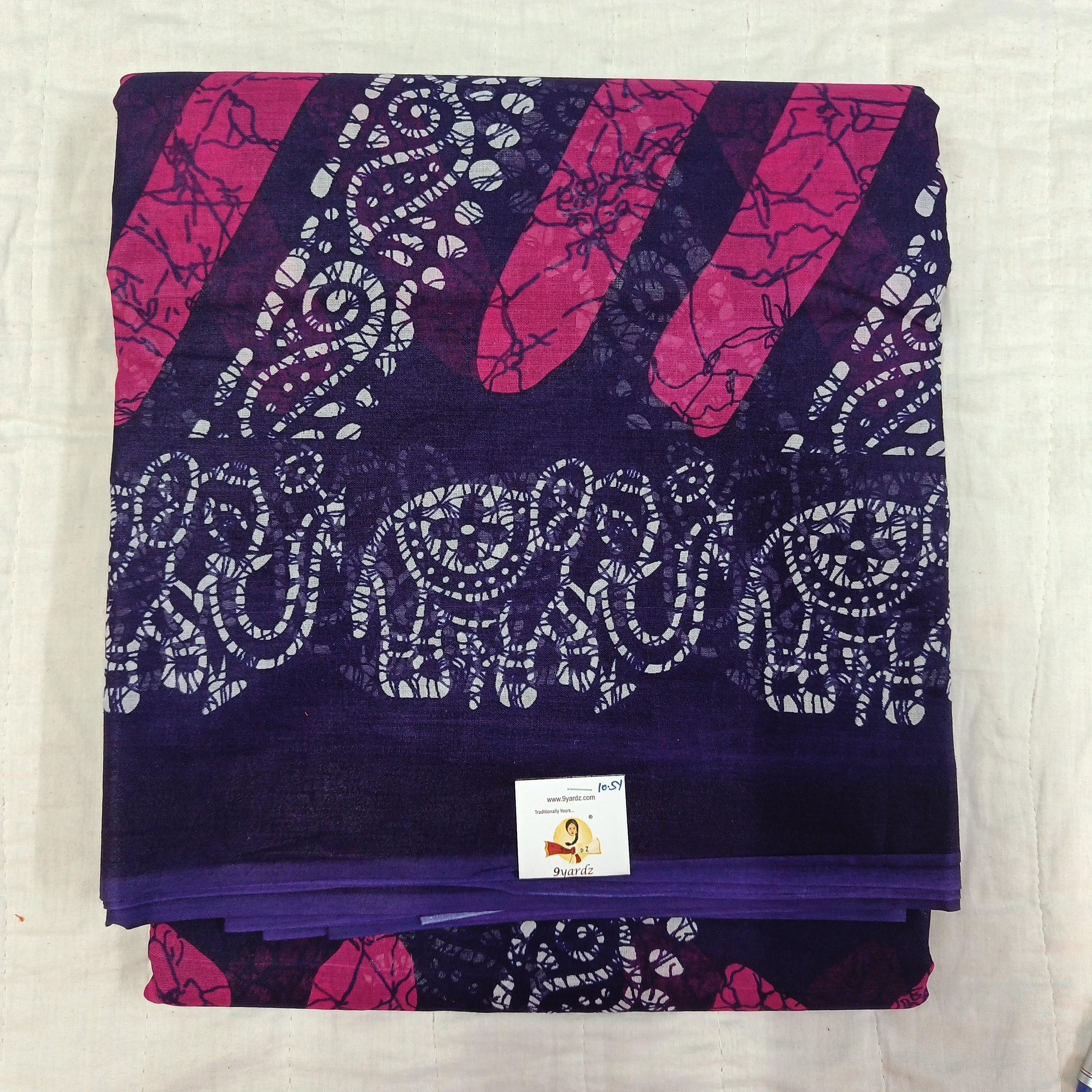 Erode cotton 10.5 yards madisar