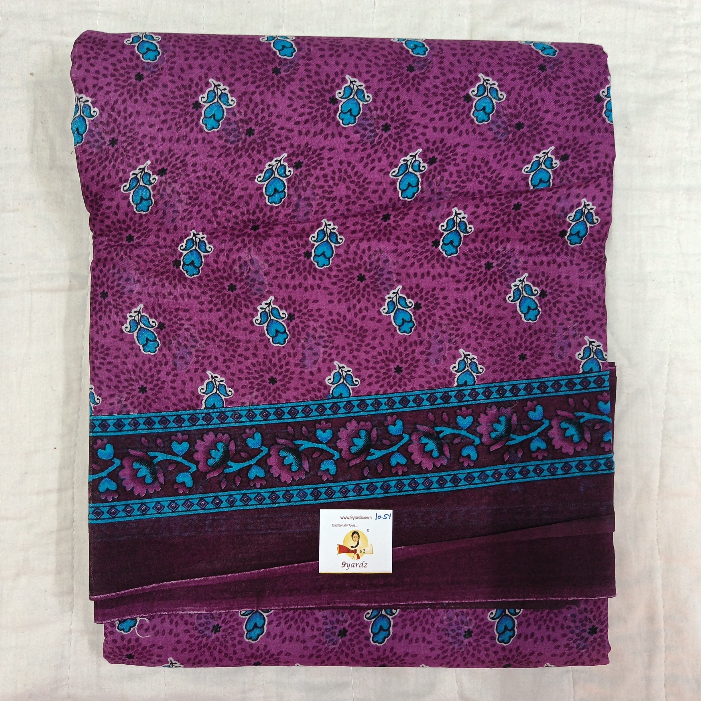 Erode cotton 10.5 yards madisar