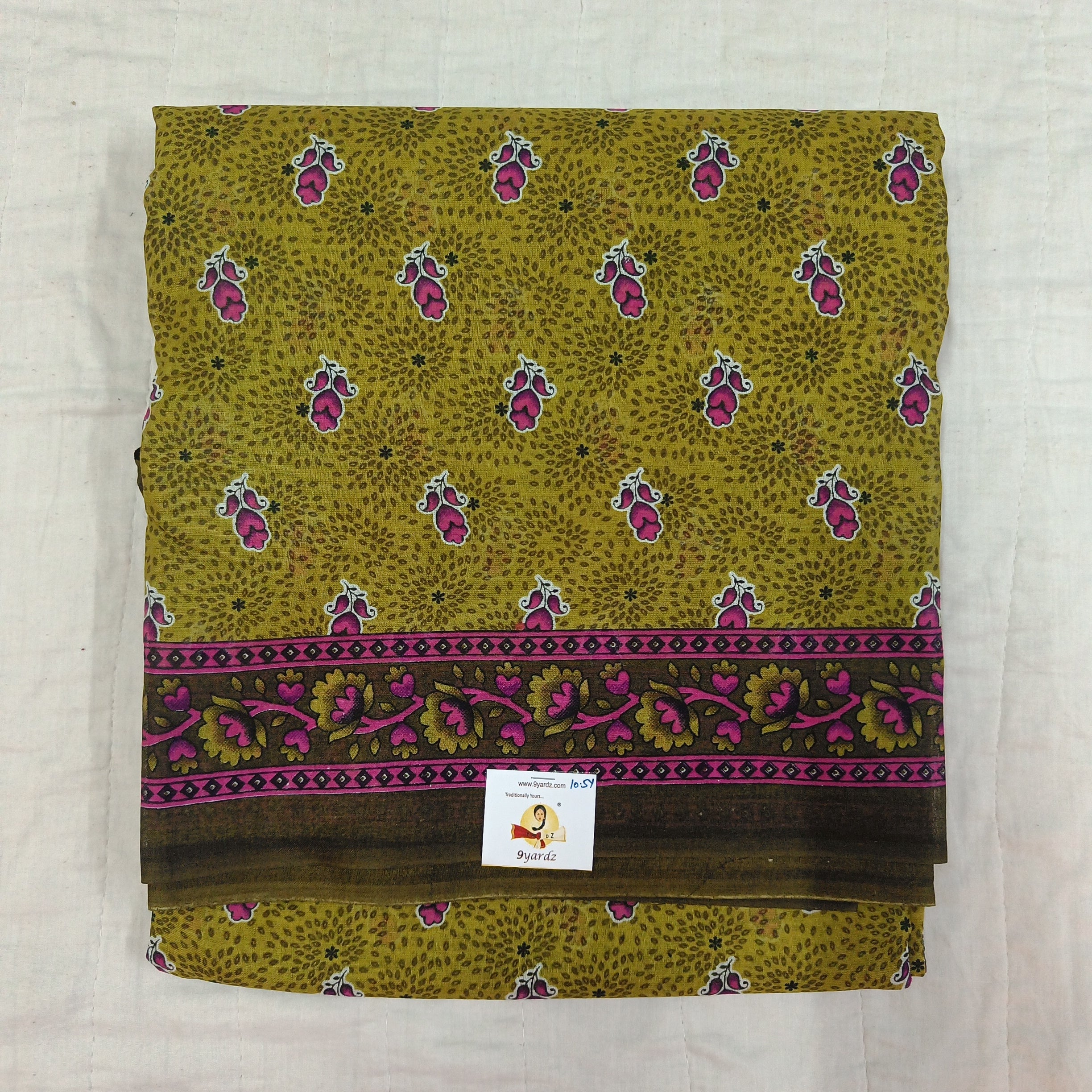 Erode cotton 10.5 yards madisar