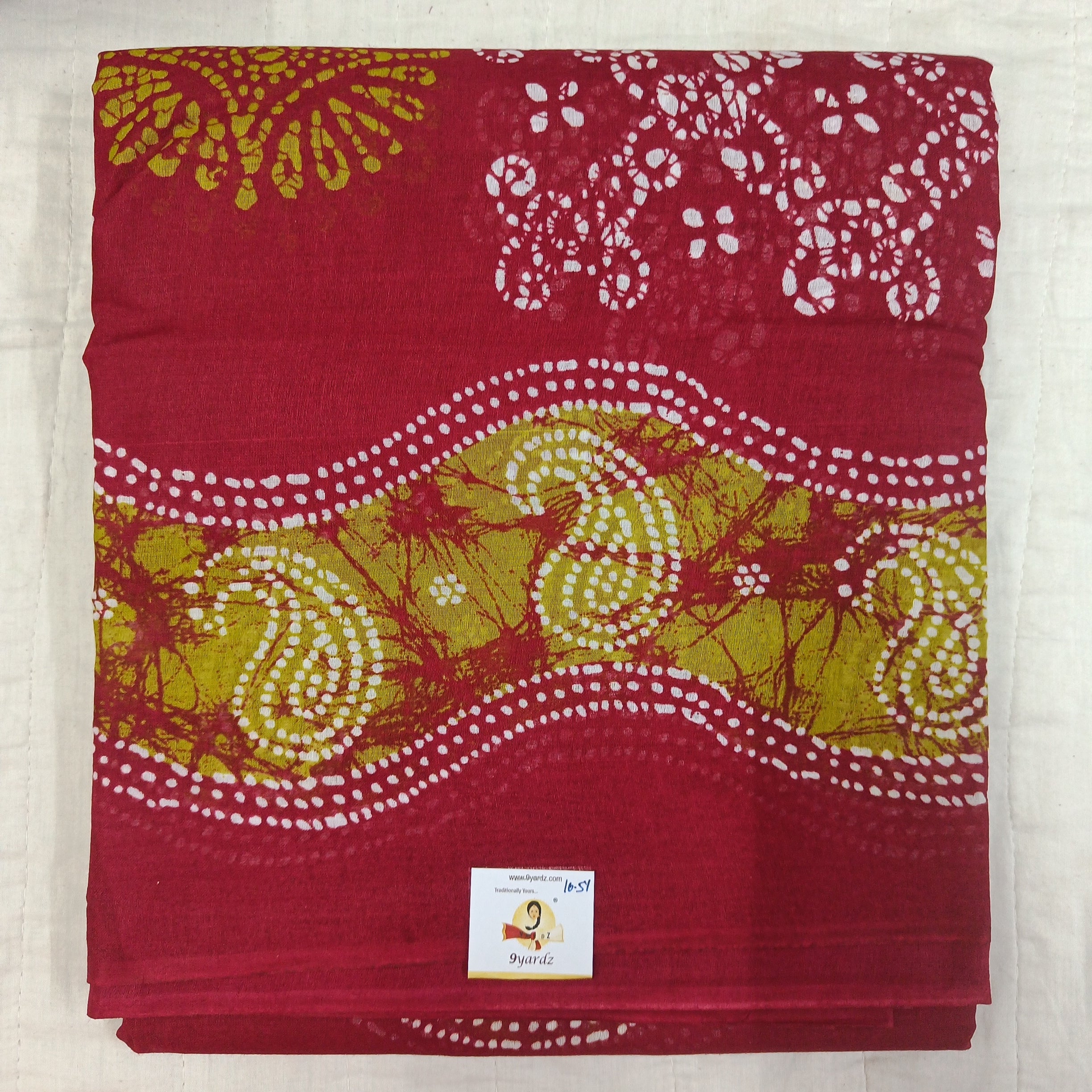 Erode cotton 10.5 yards madisar