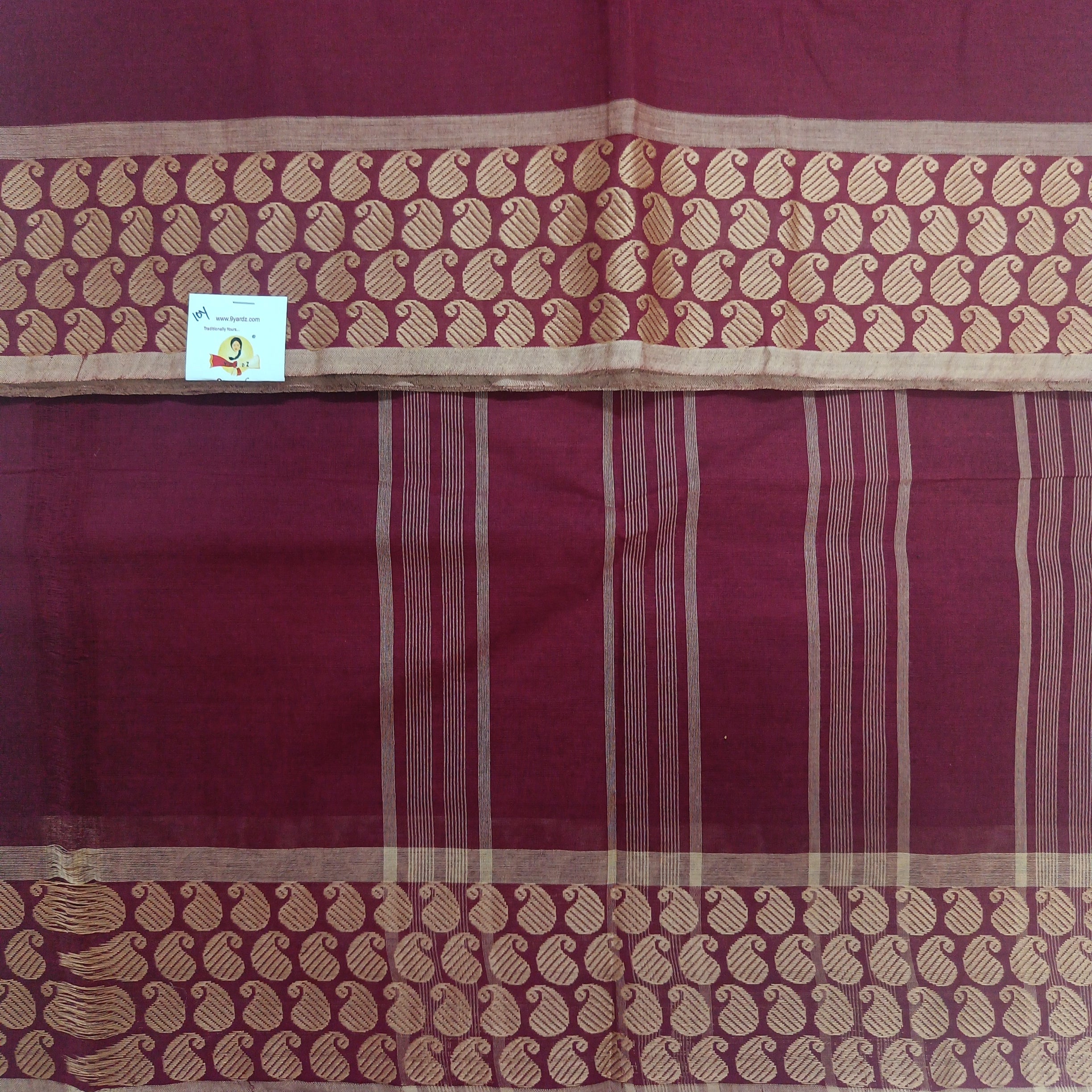 Arupukottai cotton 10 yards madisar