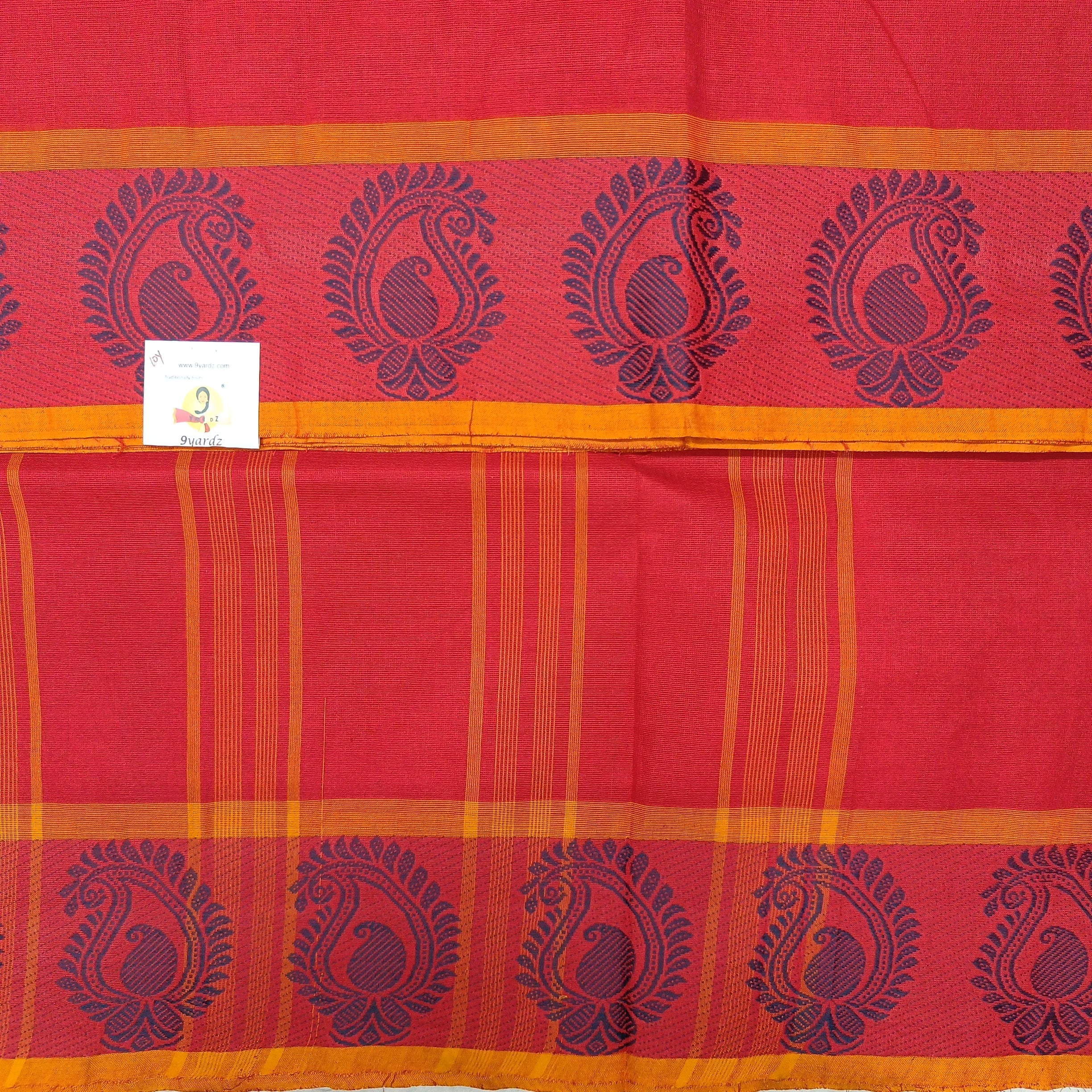 Arupukottai cotton 10 yards madisar