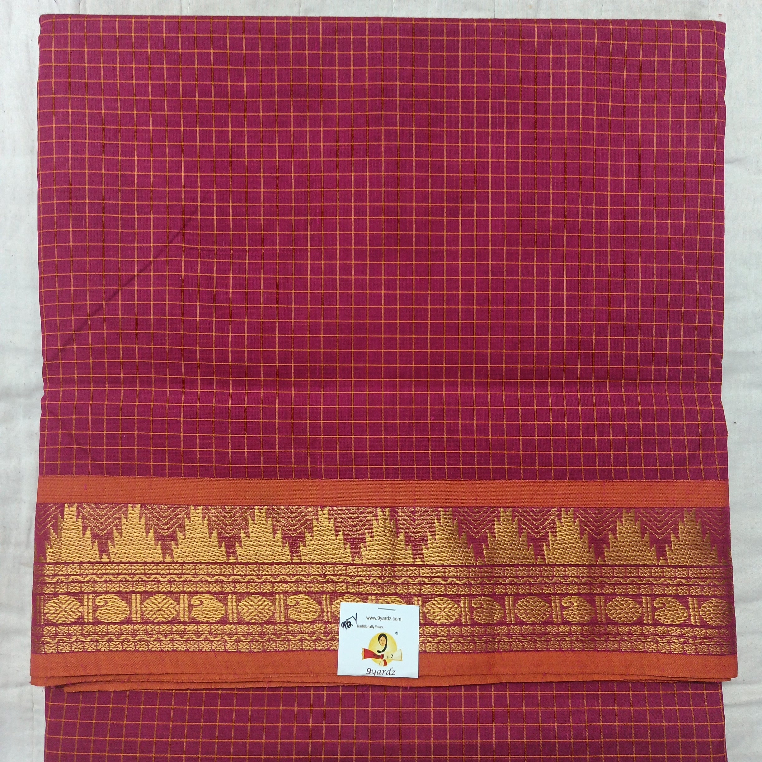 Pure cotton madisar 9.5 yardz