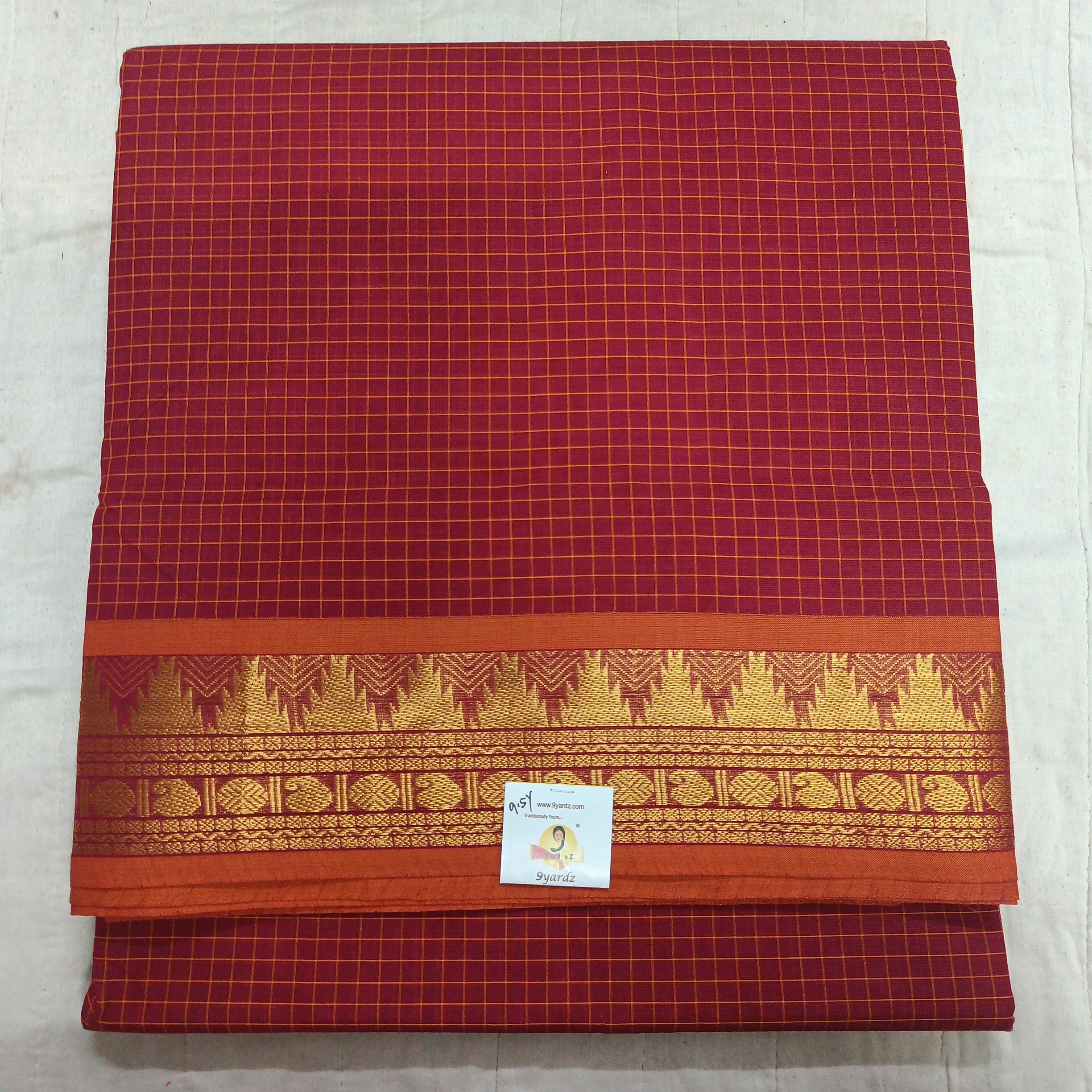 Pure cotton madisar 9.5 yardz