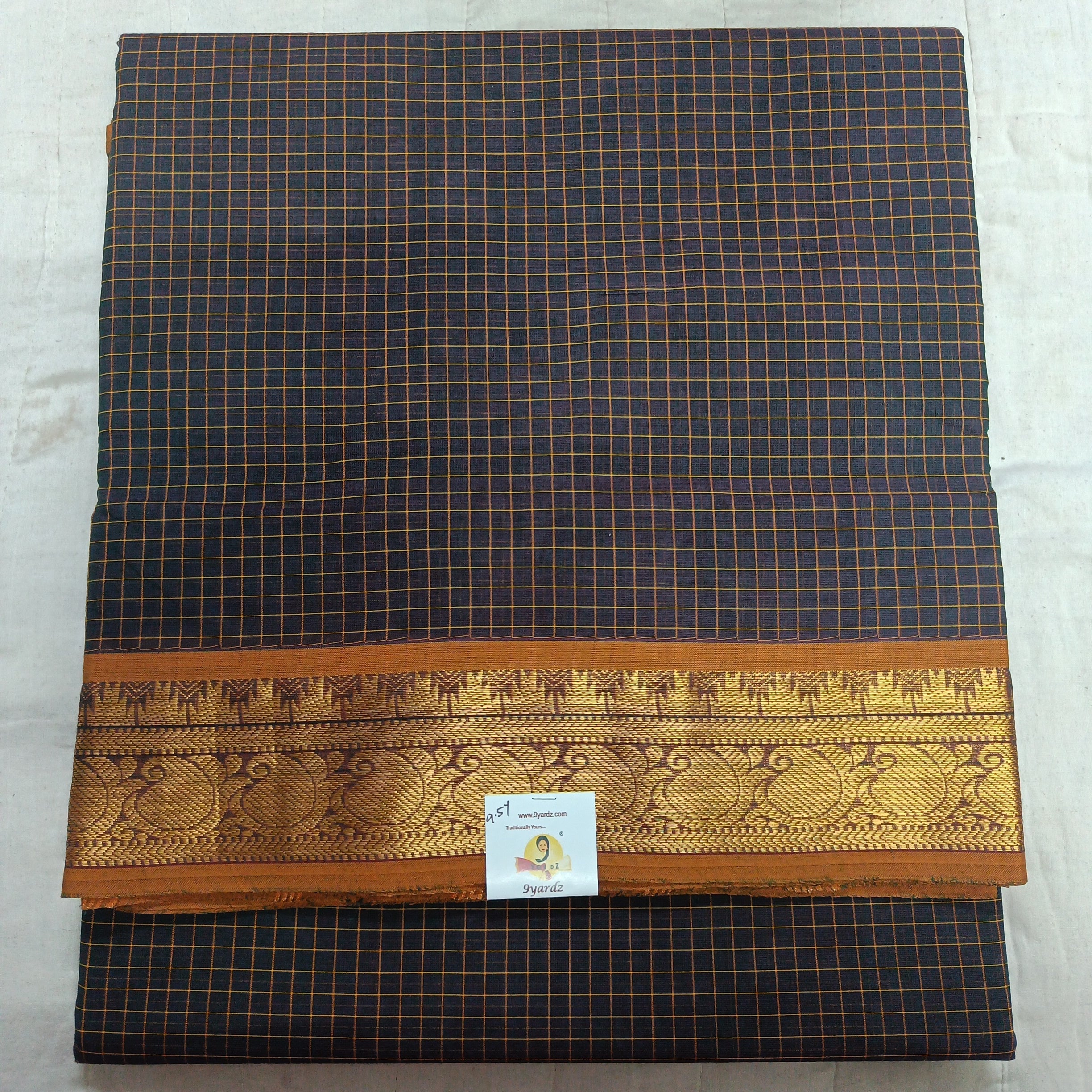 Pure cotton madisar 9.5 yardz