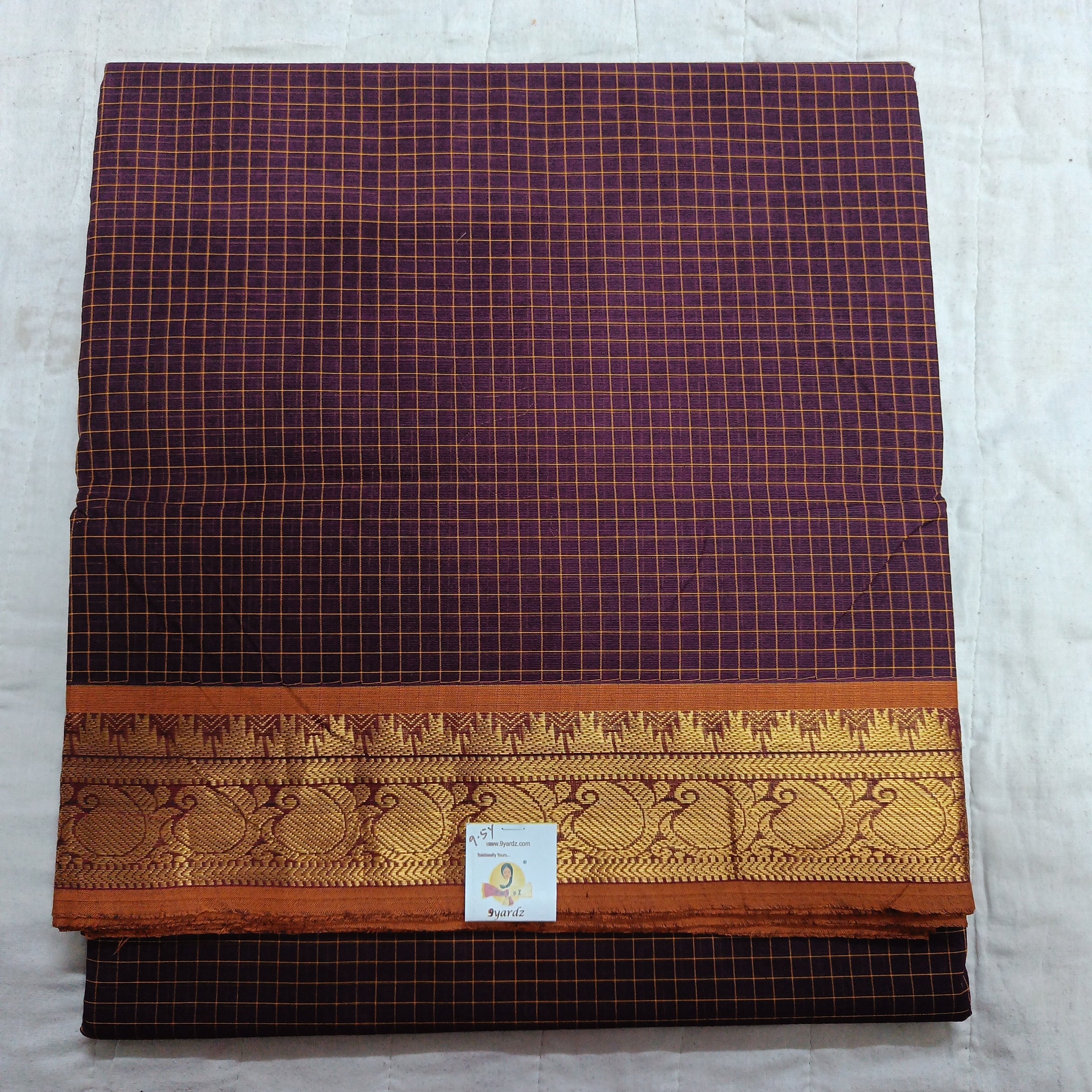 Pure cotton madisar 9.5 yardz