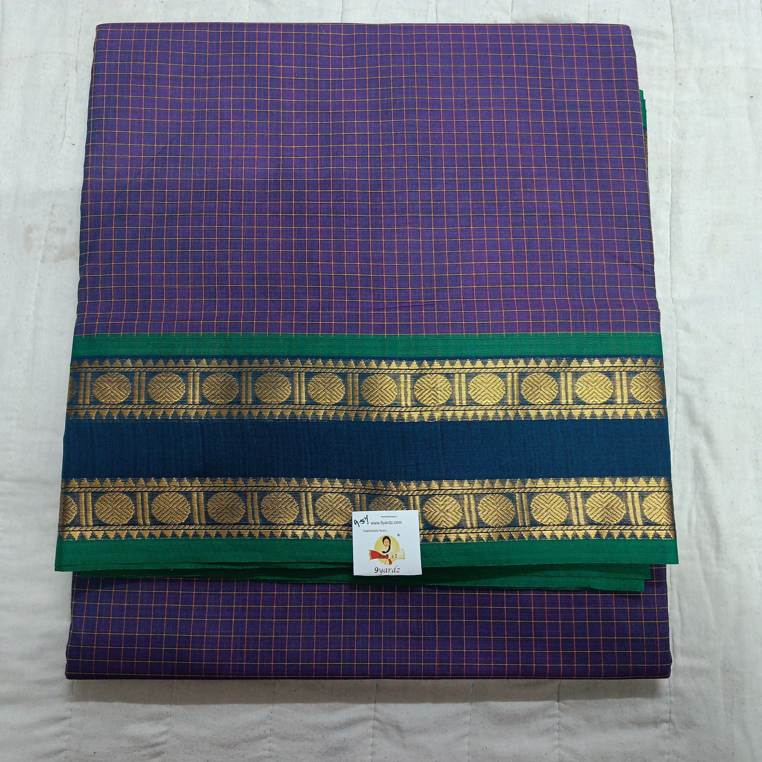 Pure cotton madisar 9.5 yardz