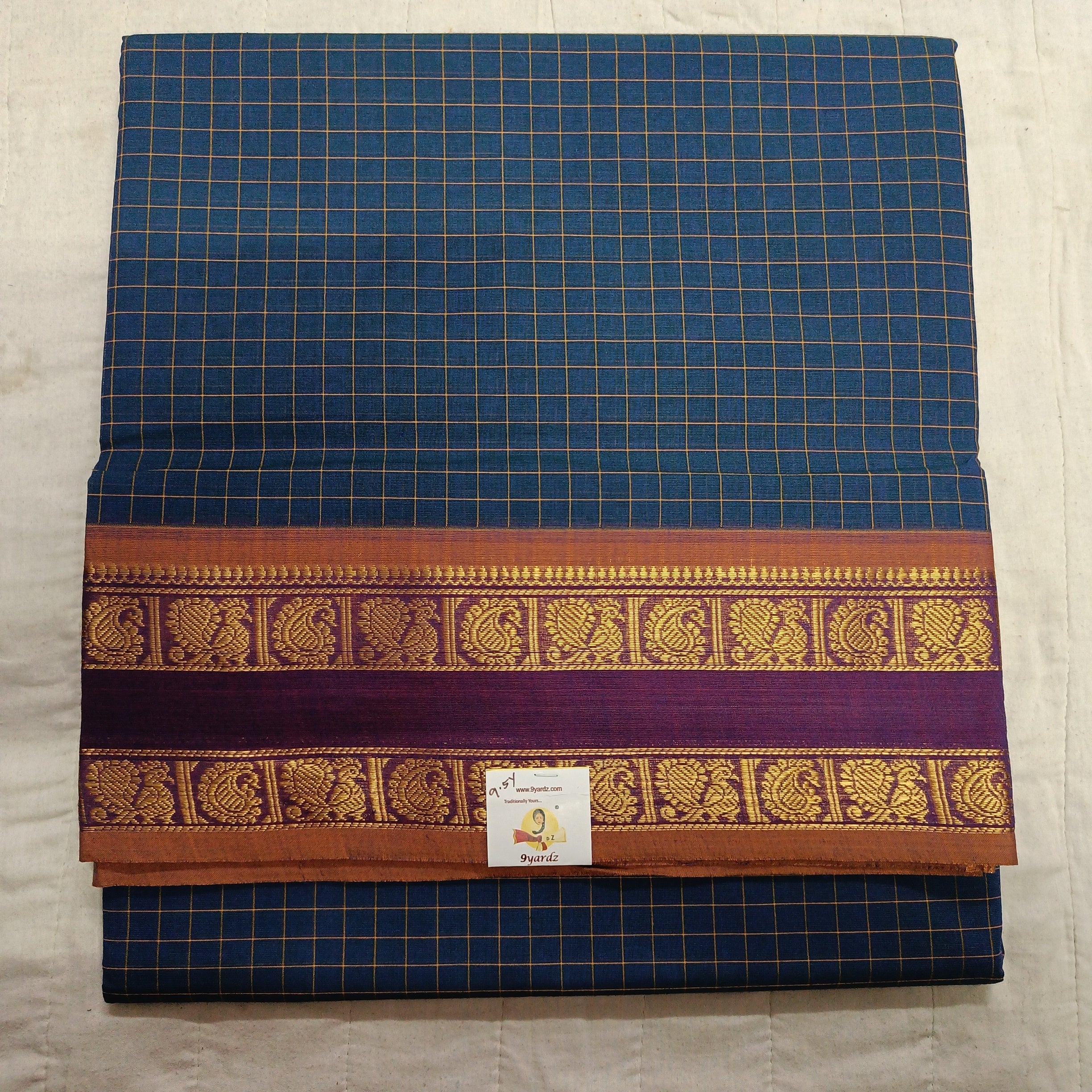 Pure cotton madisar 9.5 yardz