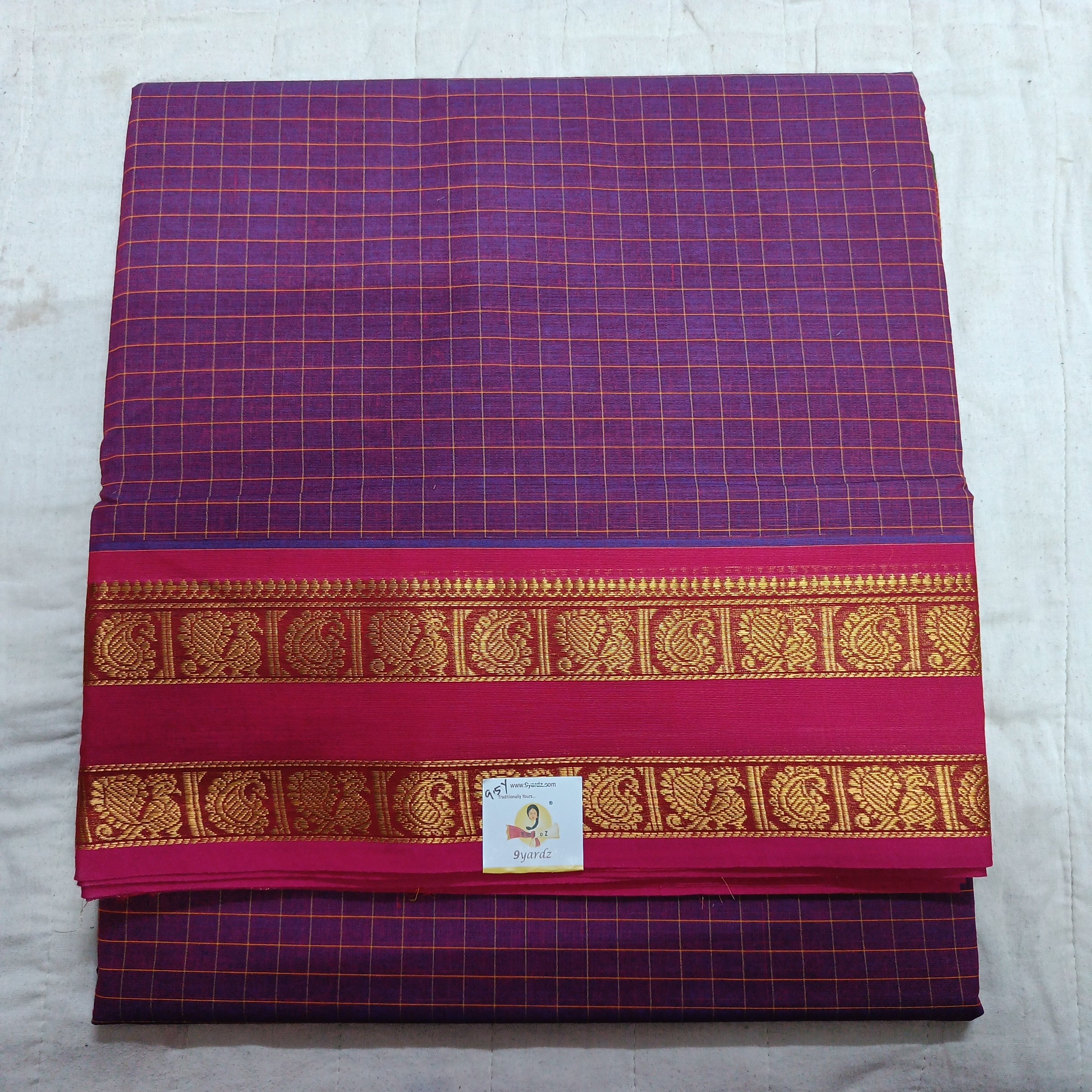 Pure cotton madisar 9.5 yardz