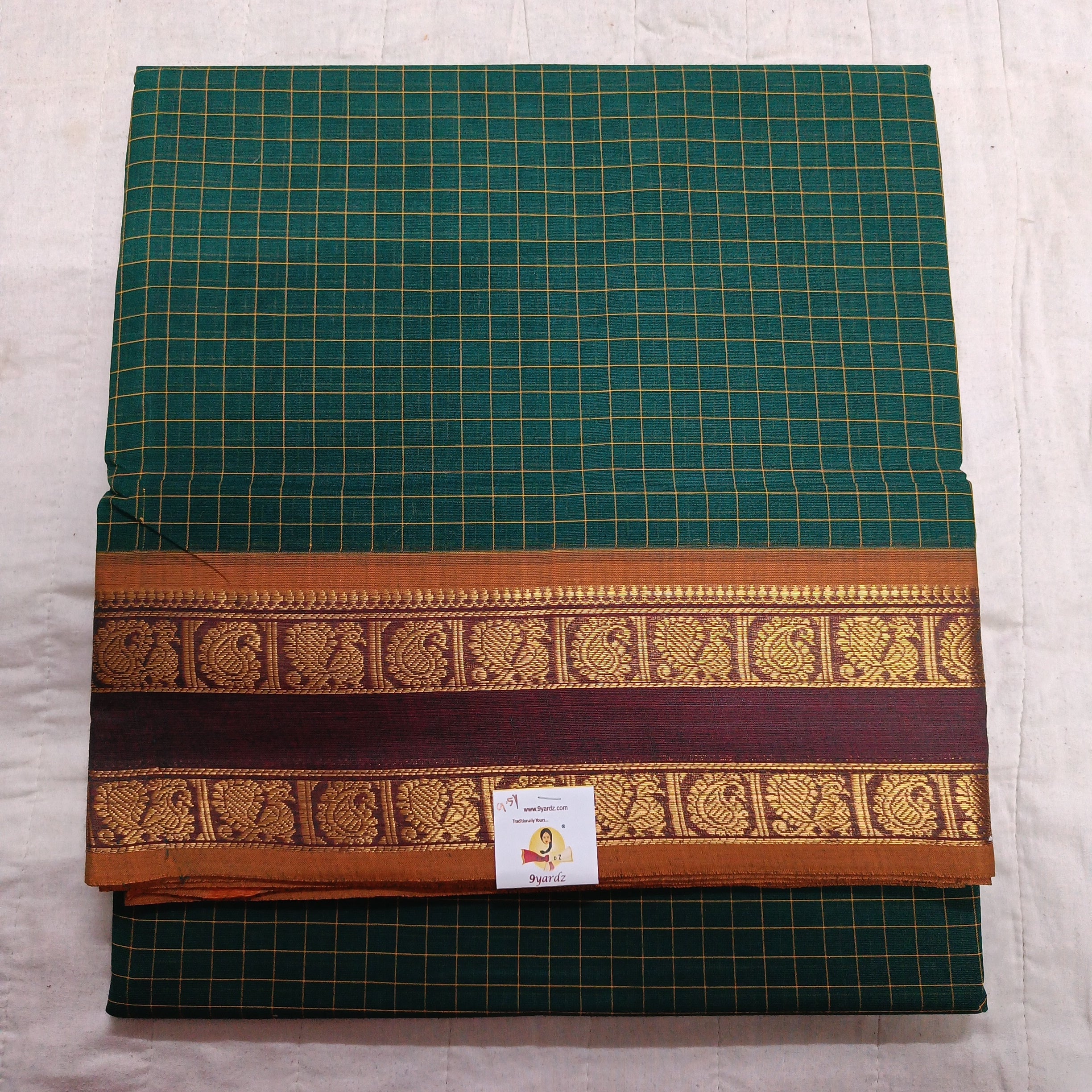 Pure cotton madisar 9.5 yardz